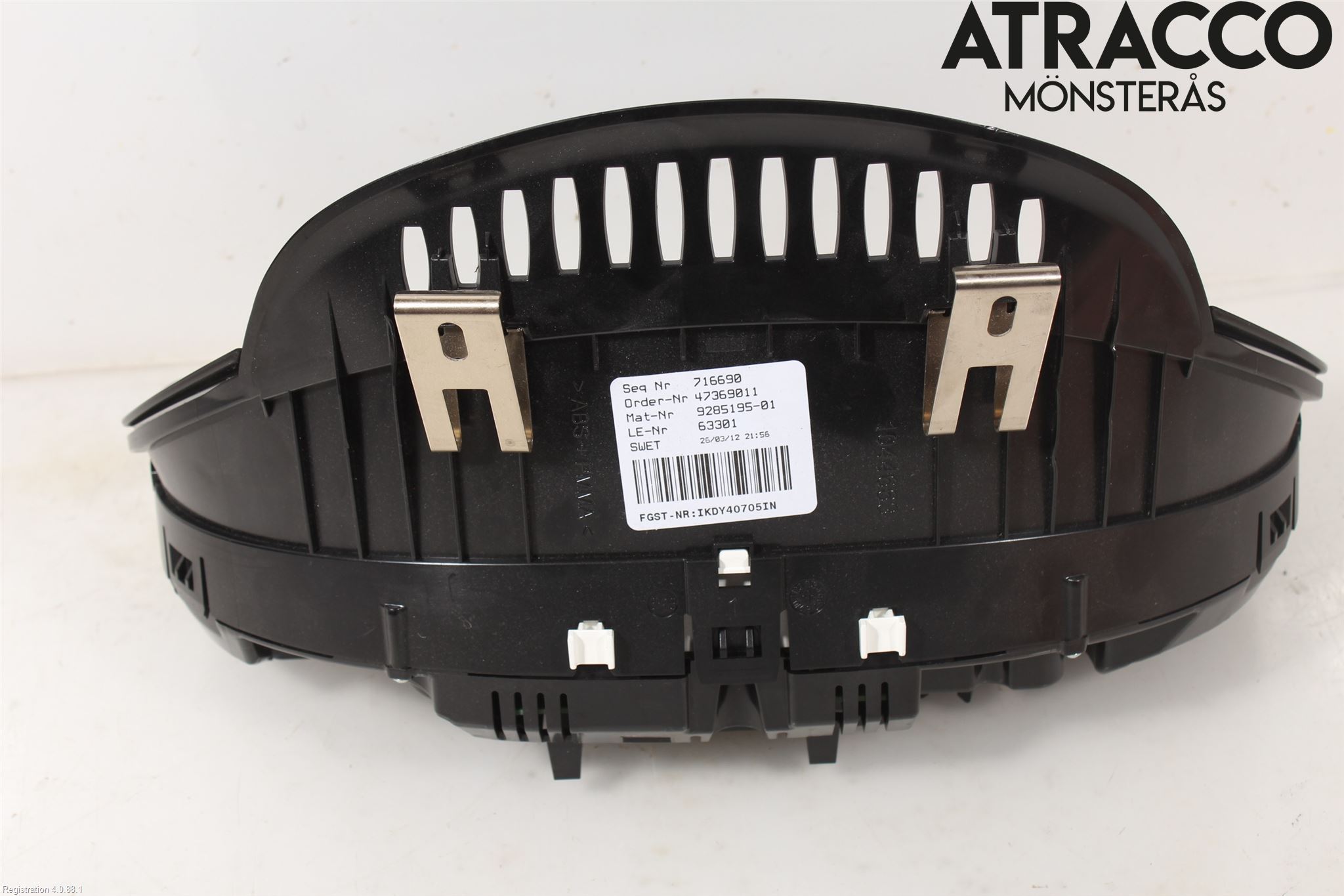 BMW 5 F10/F11/F18 09-17 Instr Kombinert
