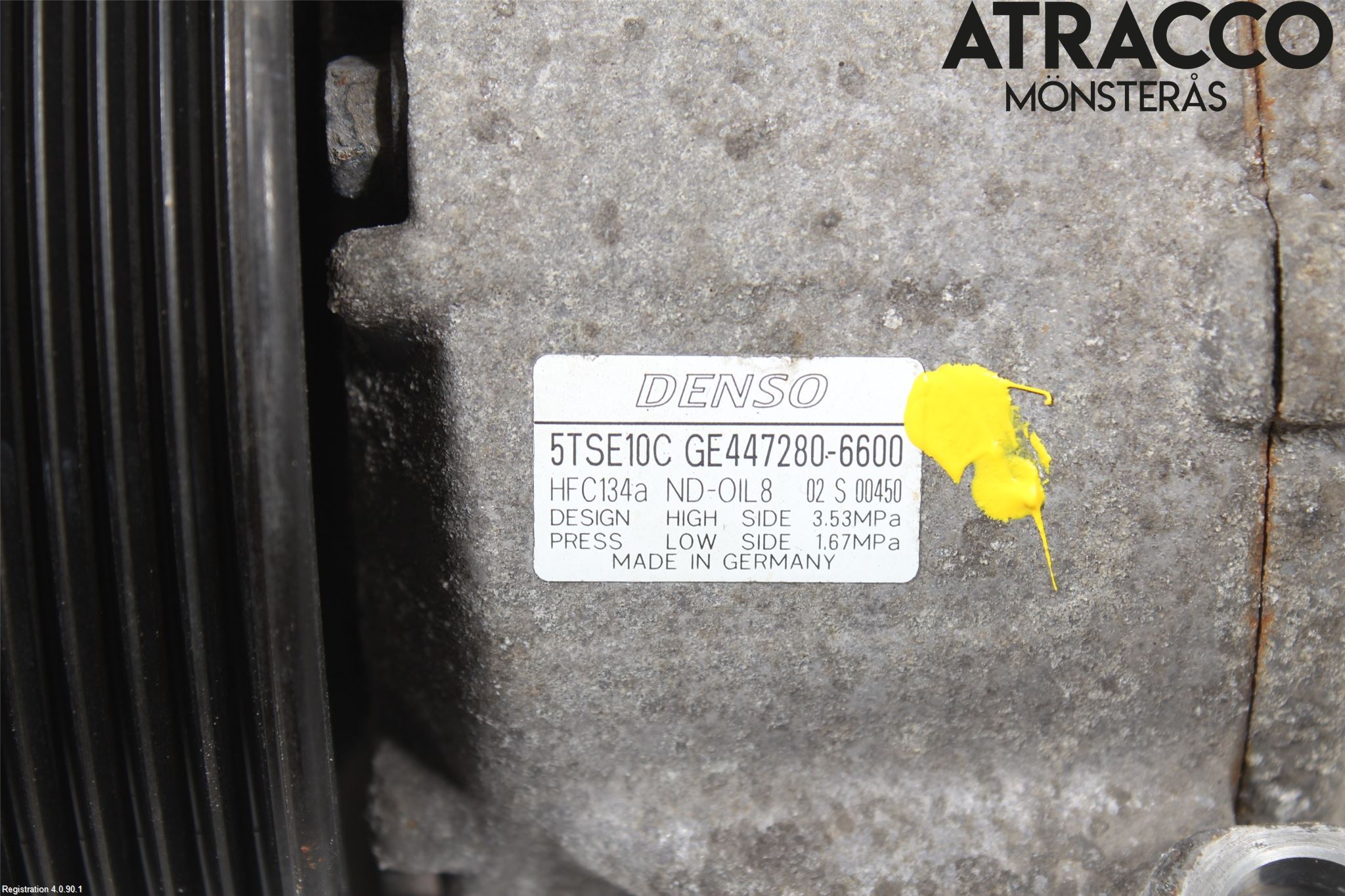 Toyota AURIS 13-19 Varme Ac Kompressor