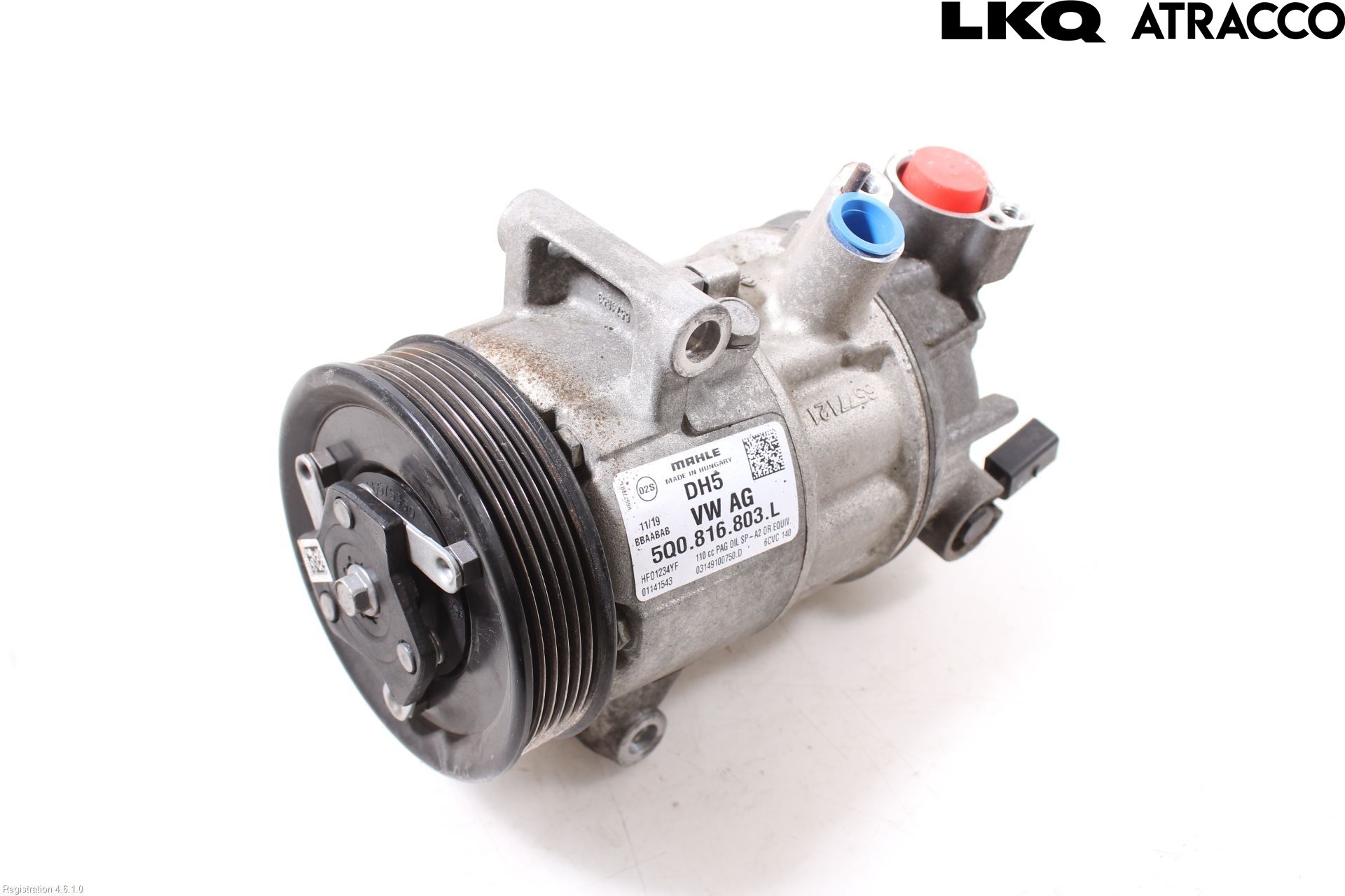 Skoda SUPERB 16-24 Varme Ac Kompressor