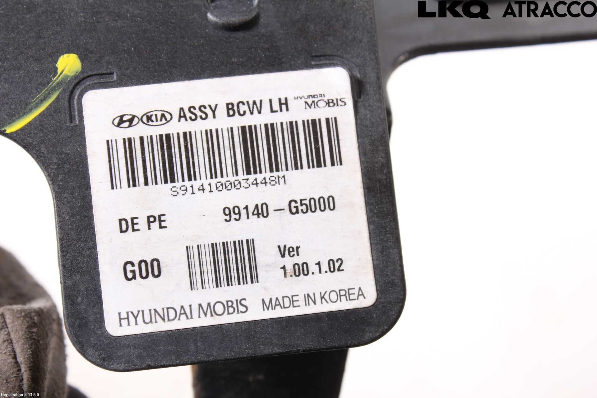 Kia NIRO (DE) 17-22 Sensor Kollisjonsbeskyttelse