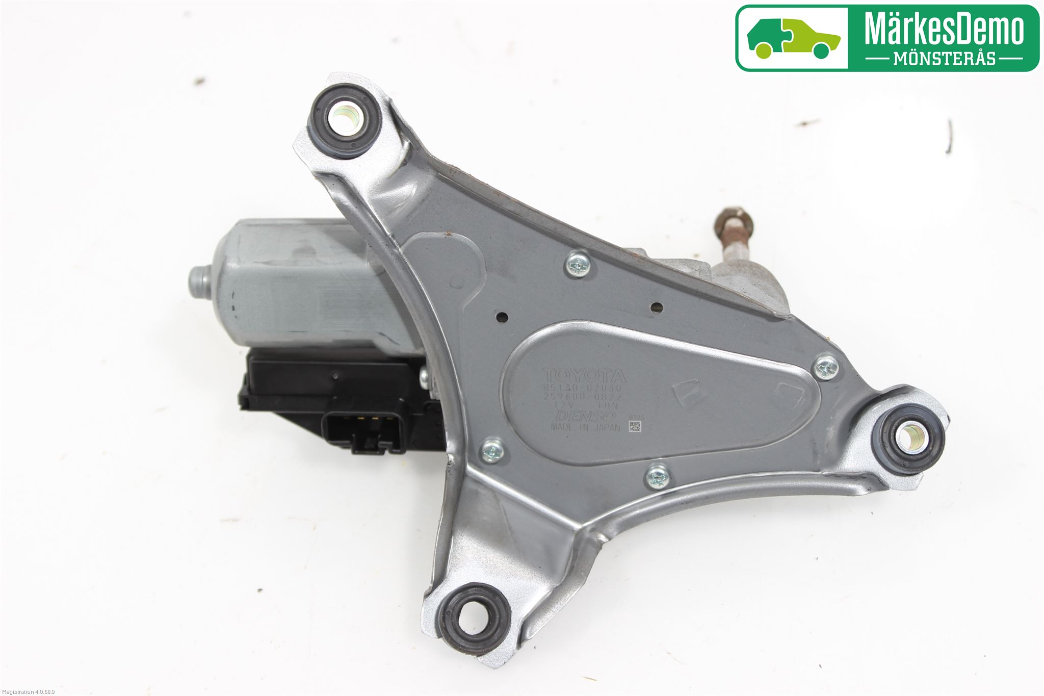 Toyota AURIS 10-12 Viskermotor Bakluke