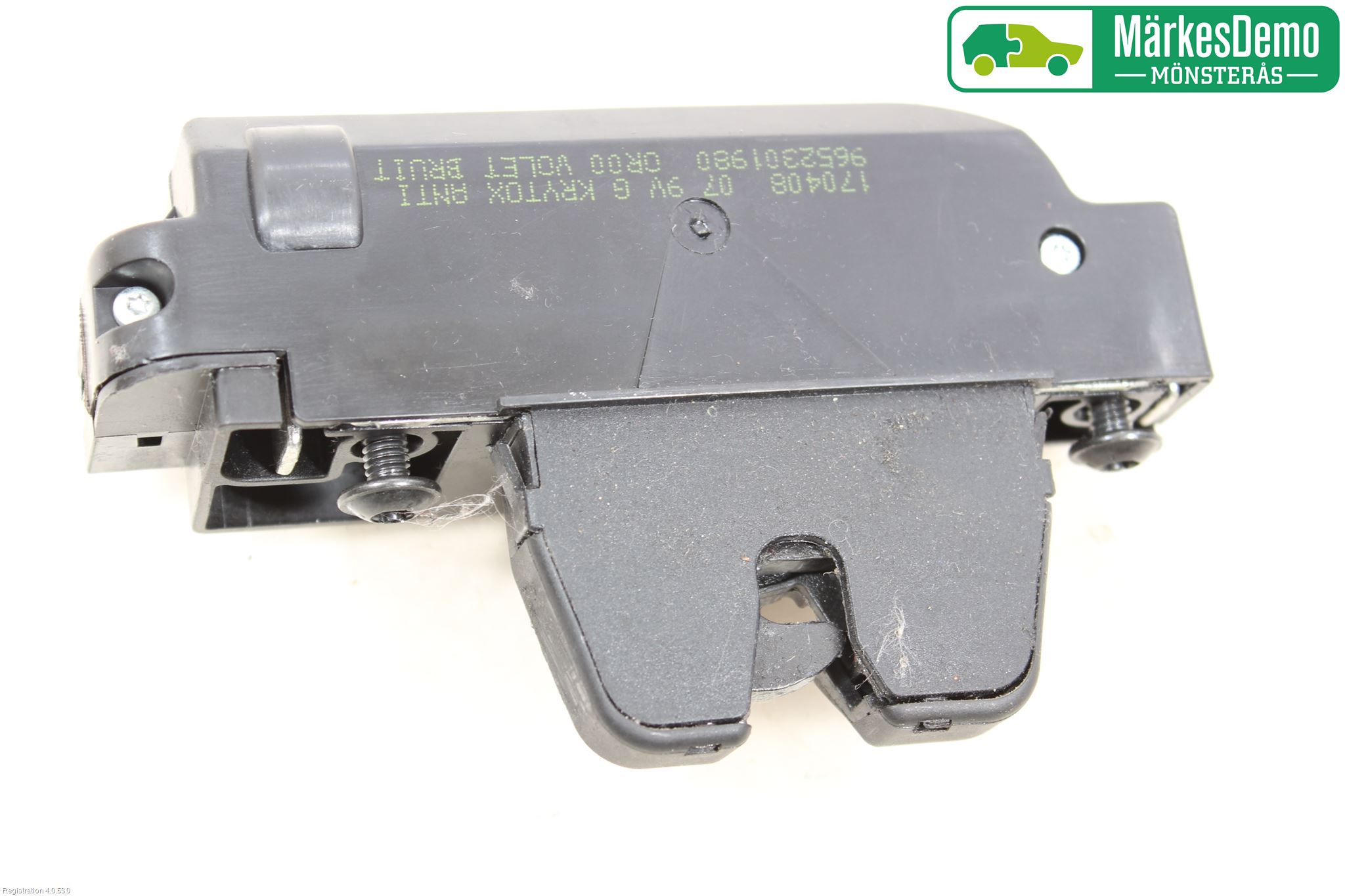 Citroen C4 I   05-10 Bakluke-Lokk Låsekasse