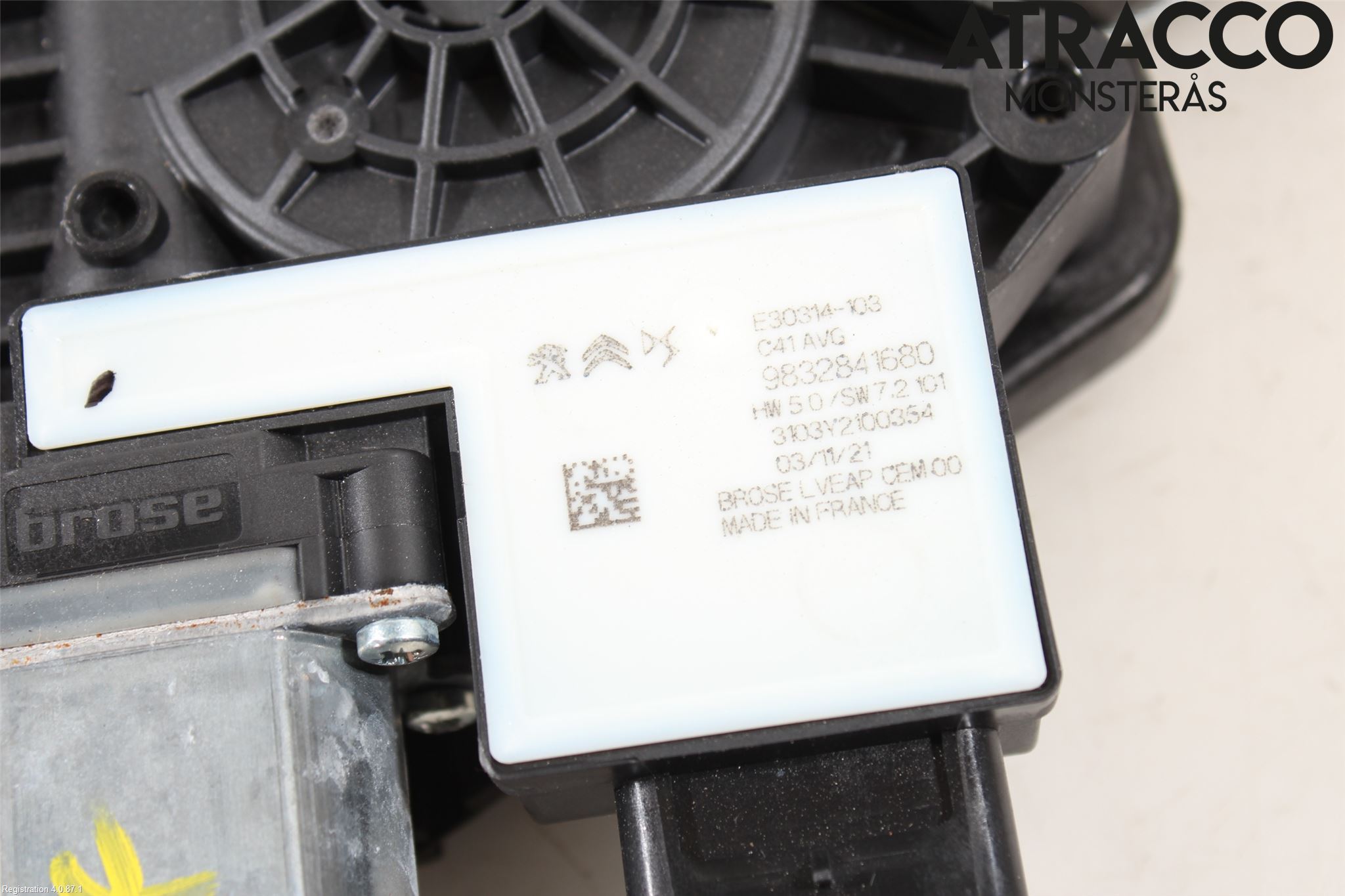 Citroen C4/E-C4 C4X/E-C4X III 21- Vindusheis El Komp