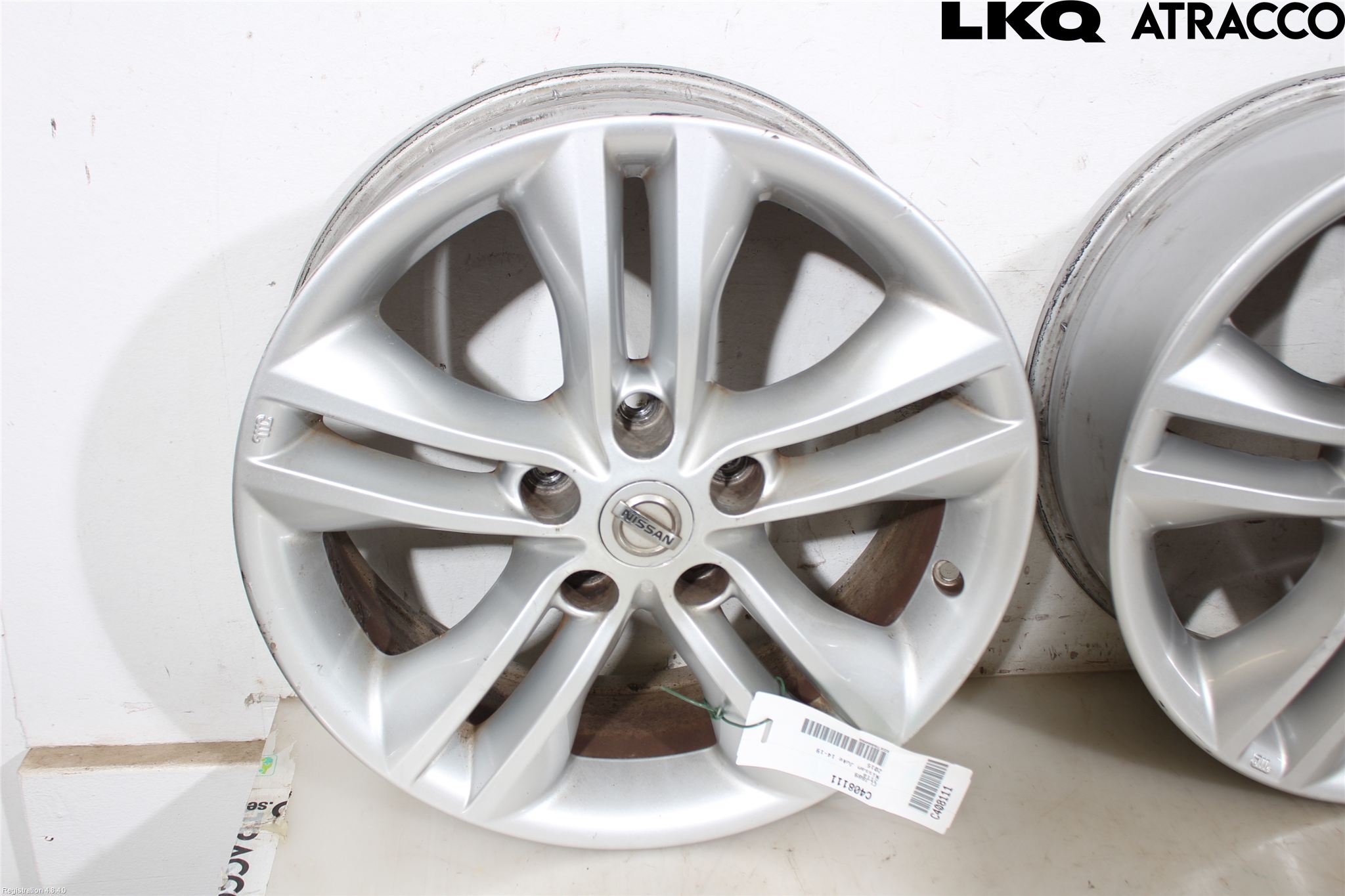 Nissan JUKE 14-19 Felg Aluminium Sett 4Stk