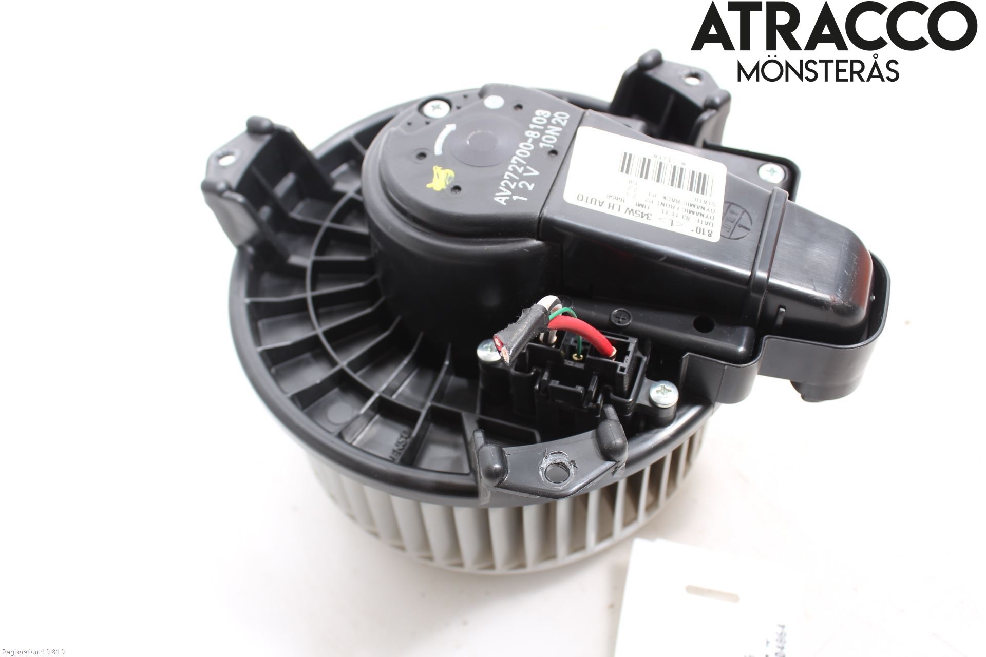 Toyota AVENSIS 09-15 Varmeapparat Viftemotor