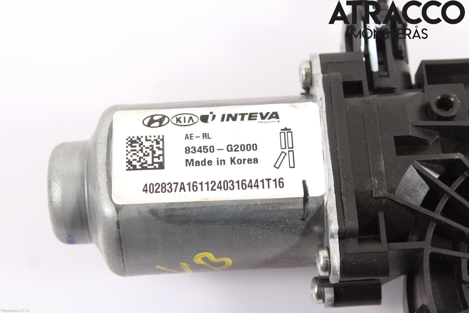Hyundai IONIQ AE 17-22 Vindusheismotor