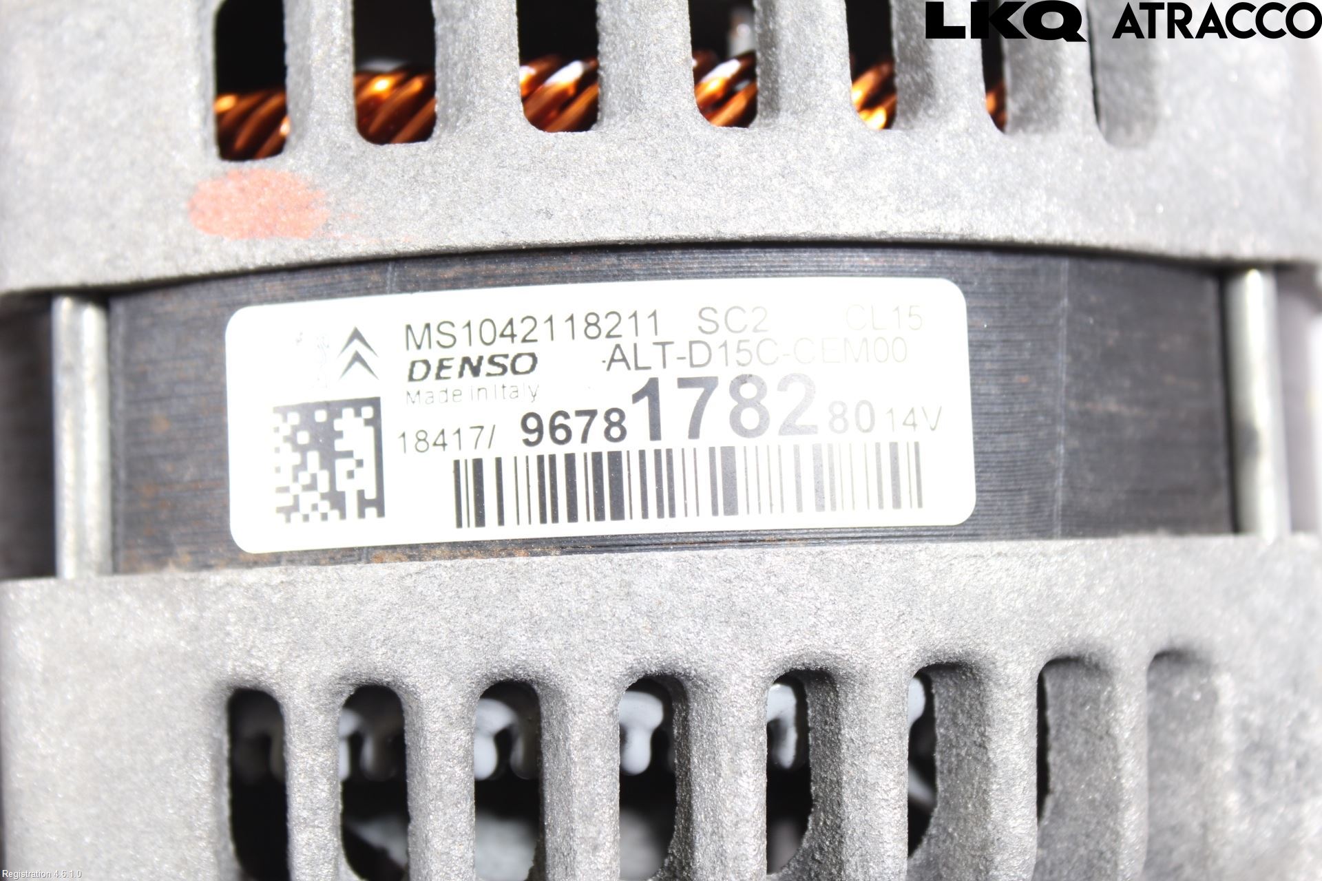 Citroen C4 GRAND PICASSO 14-18 Dynamo