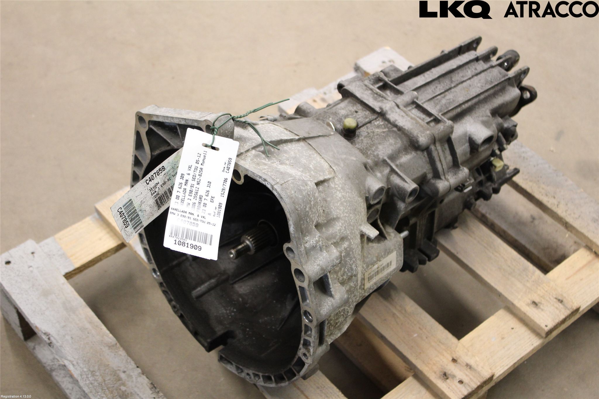 BMW 3 E90/91 SED/TOU 05-12 Gearkasse 6 Trinn