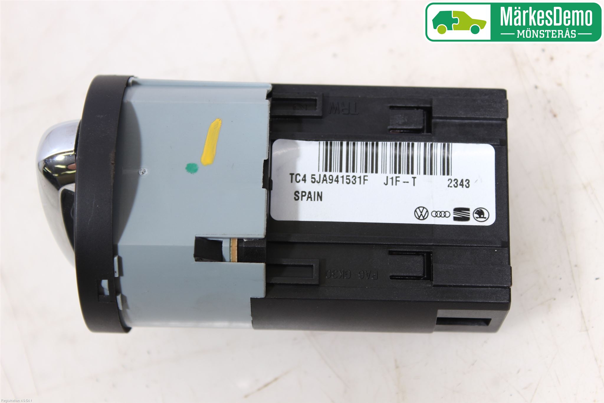 Skoda RAPID Bryter Hovedlys