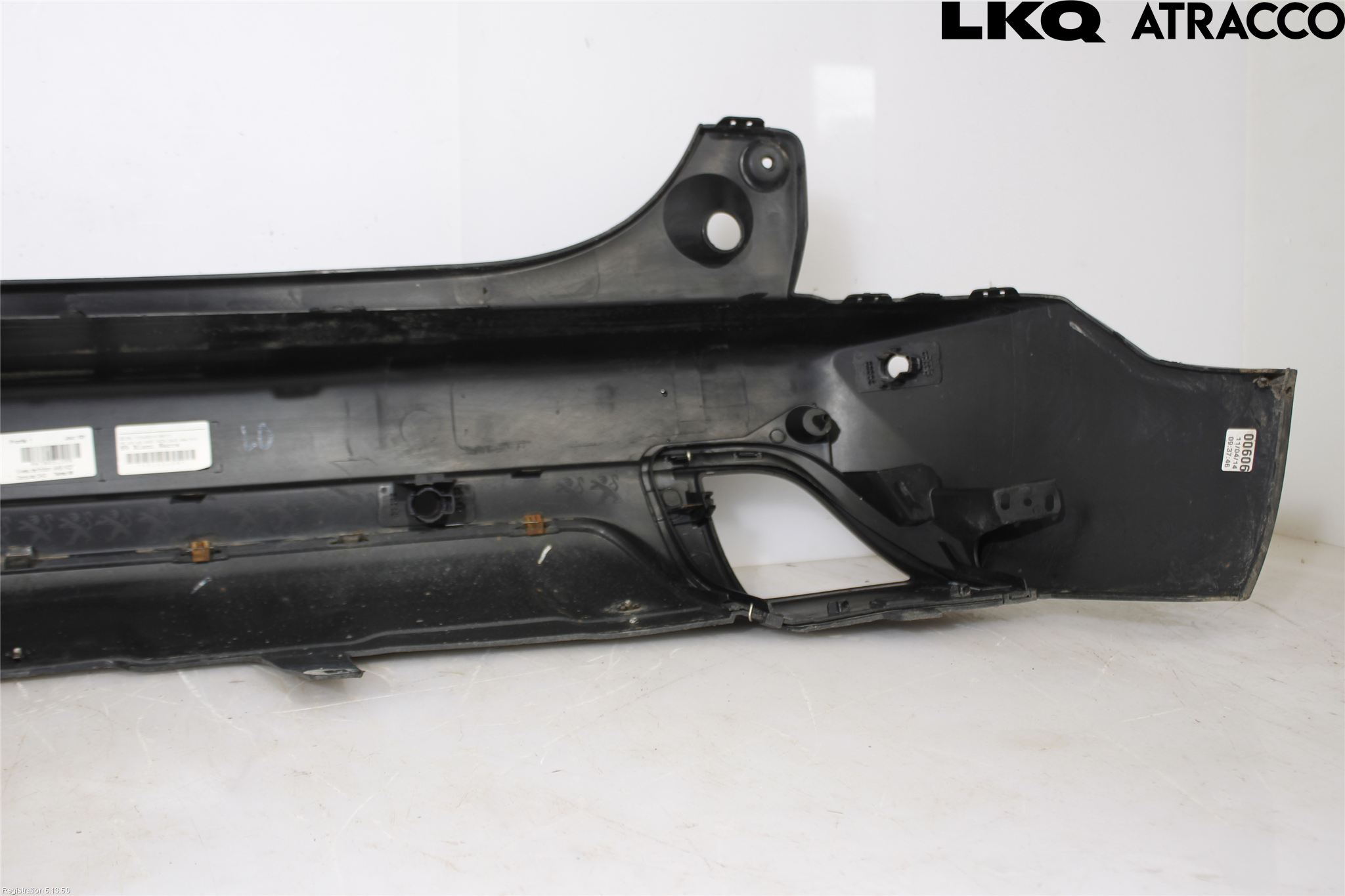 Peugeot 2008 13-20 Støtfanger Bak Overtrekk