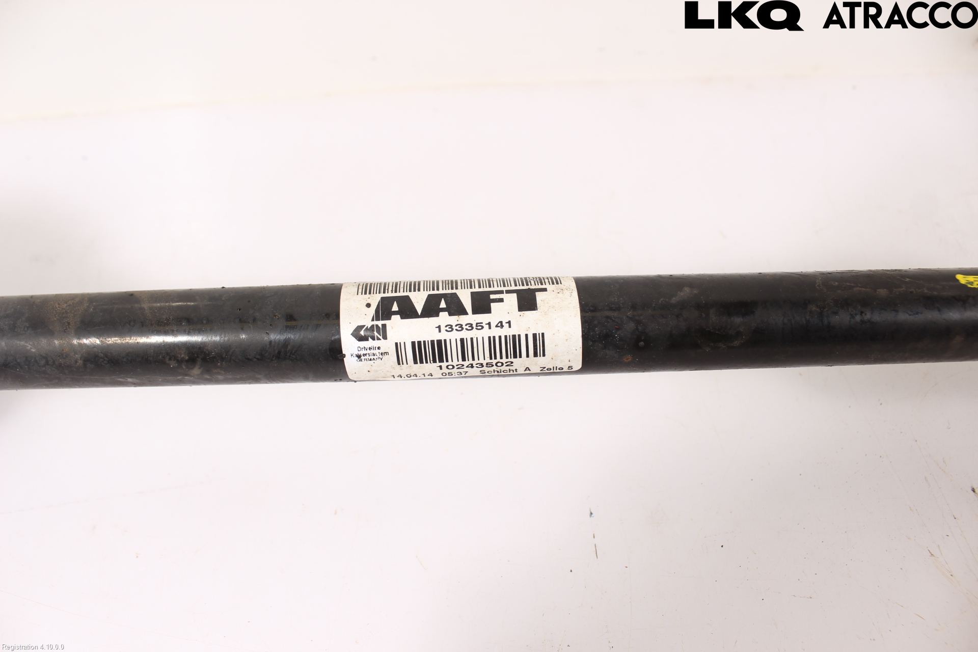 Opel ASTRA J 10-15 Drivaksel Foran Kompl Høyre