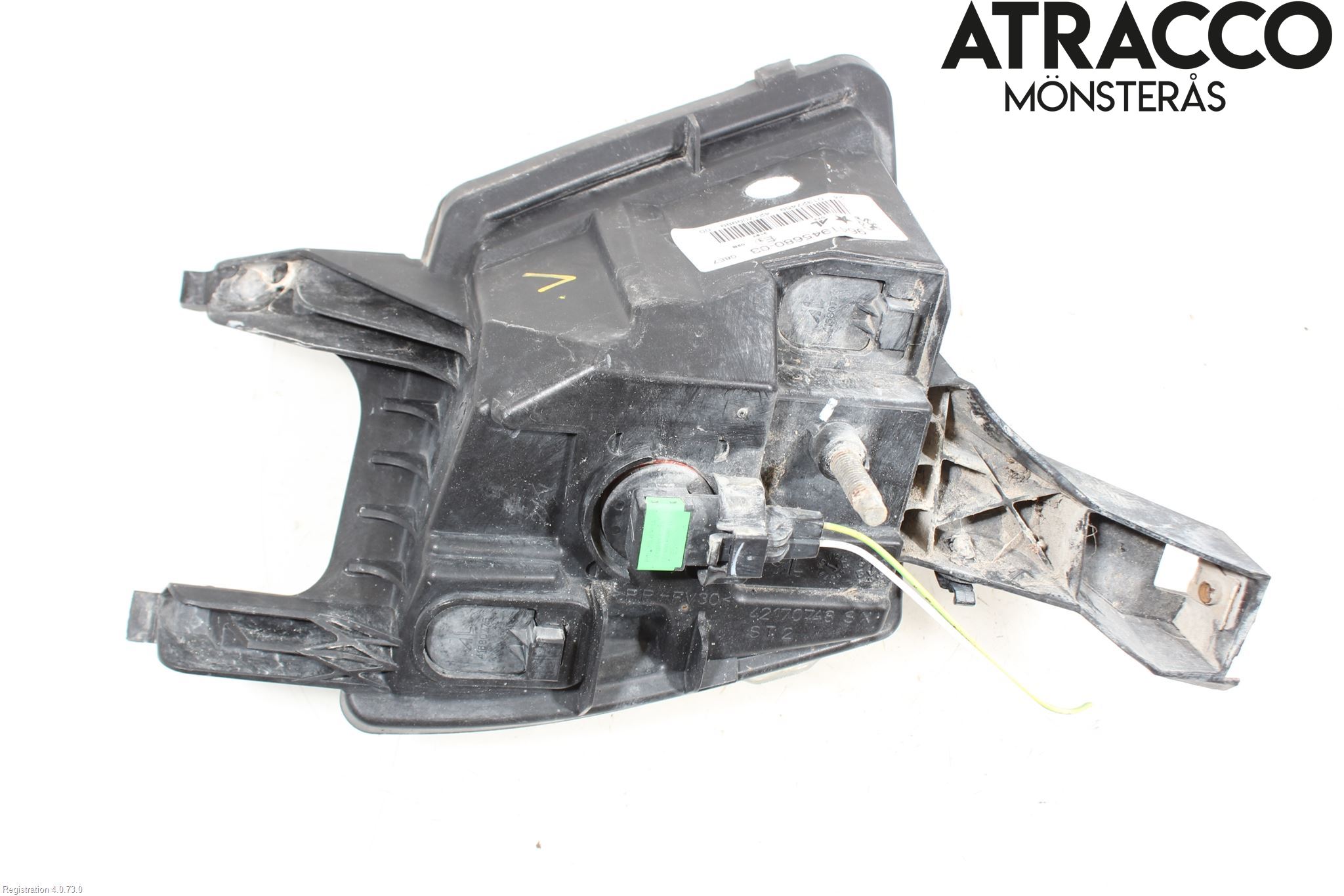 Peugeot 407 Frontlykt-Kurve-Tåkelys