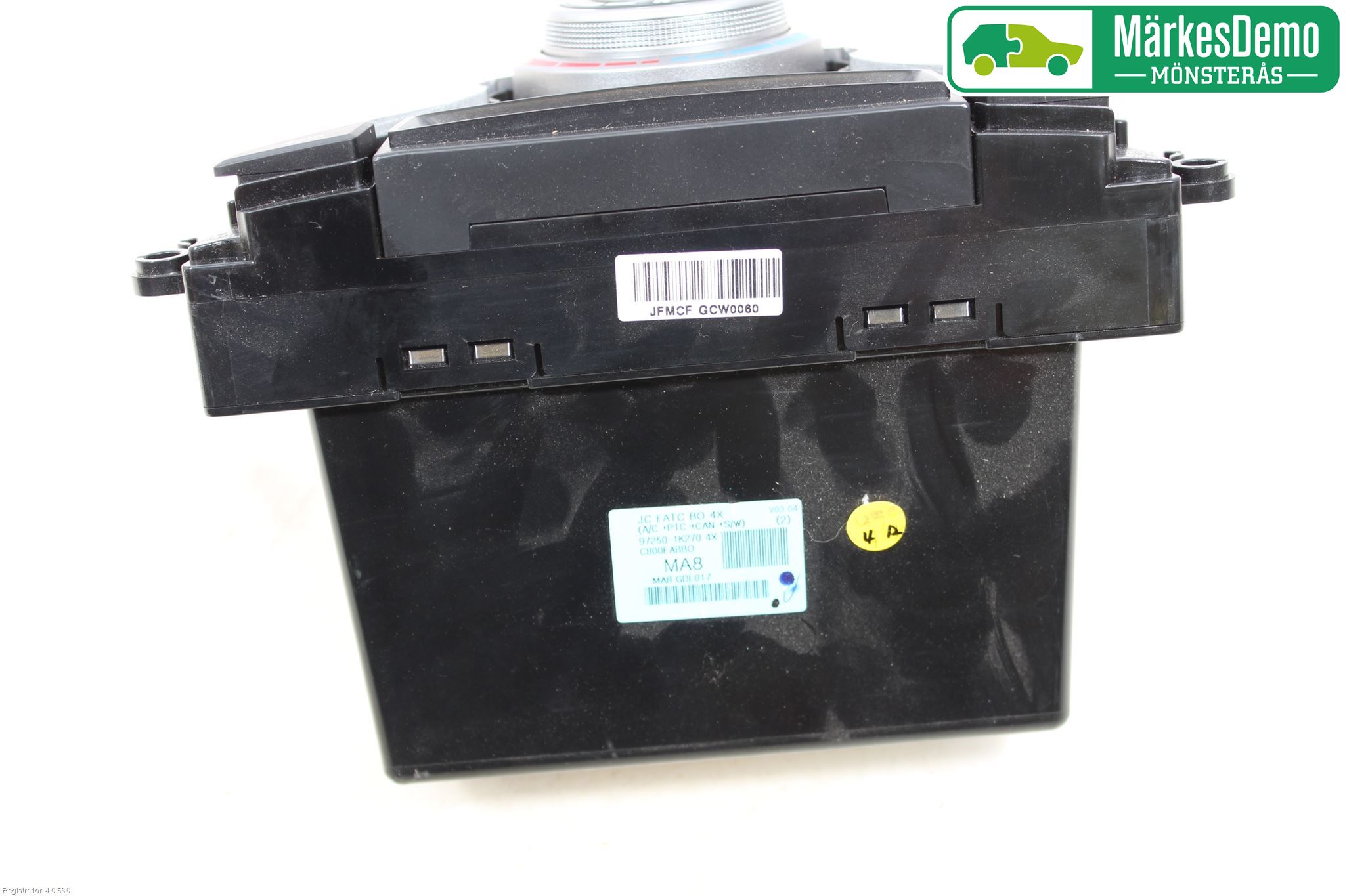 Hyundai ix20 Varme Ac Betjening-Display