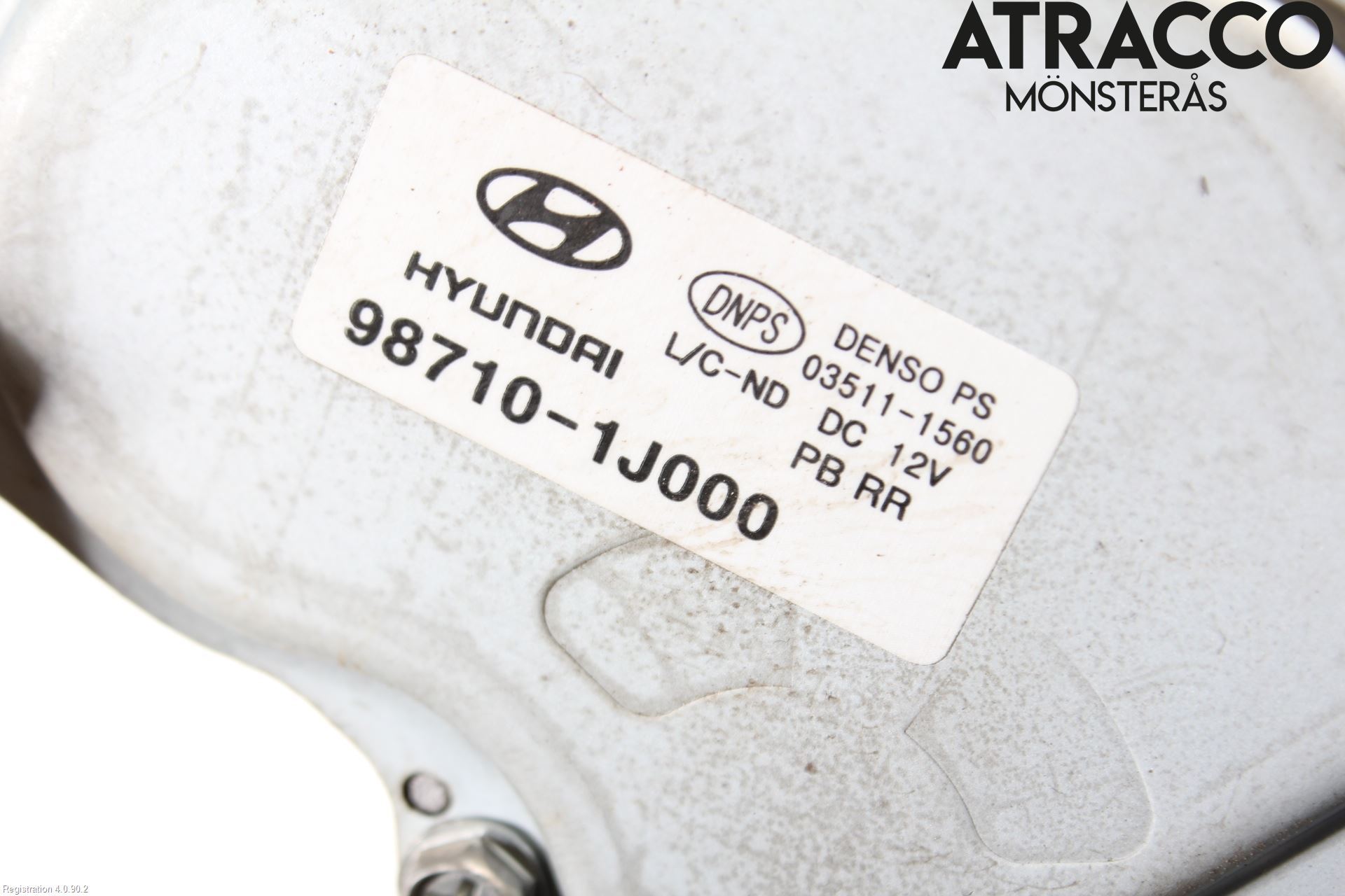 Hyundai i20 PB 09-14 Viskermotor Bakluke