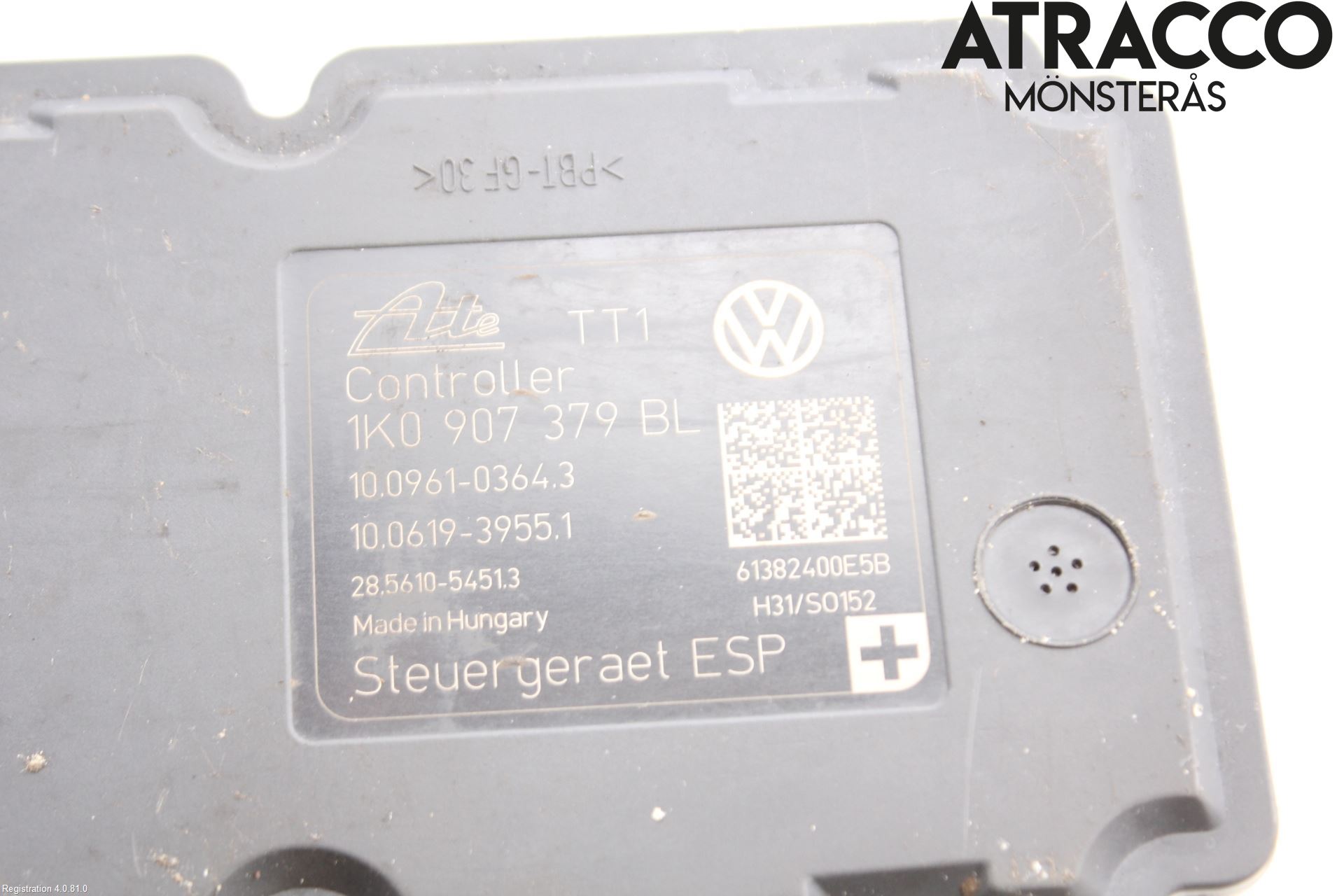 Volkswagen VW TOURAN 10-15 Abs Hydraulikkaggregat