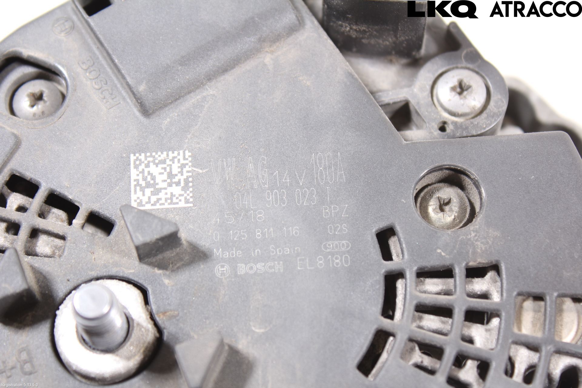 Volkswagen VW TRANSP/CARAVELLE (T6) 16-22 Dynamo