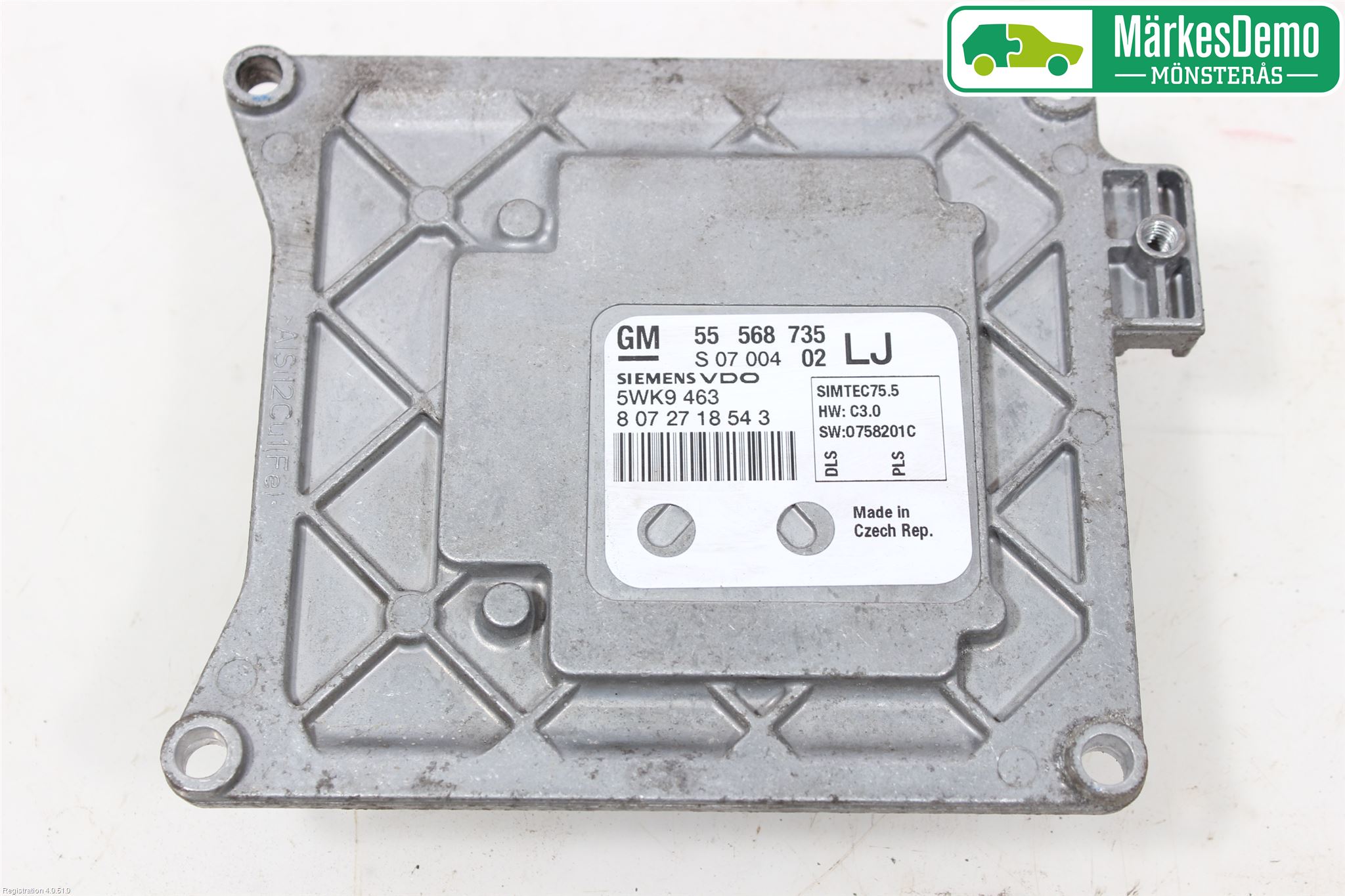 Opel ASTRA H 04-12 Styreenhet Innsprøytning