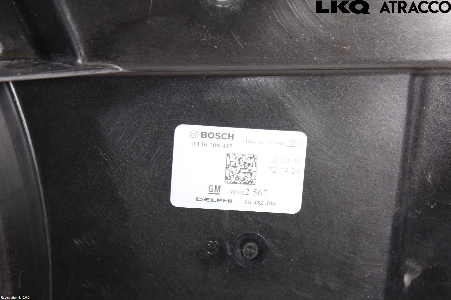 Opel ASTRA K 16-22 Kjølevifte Elektrisk