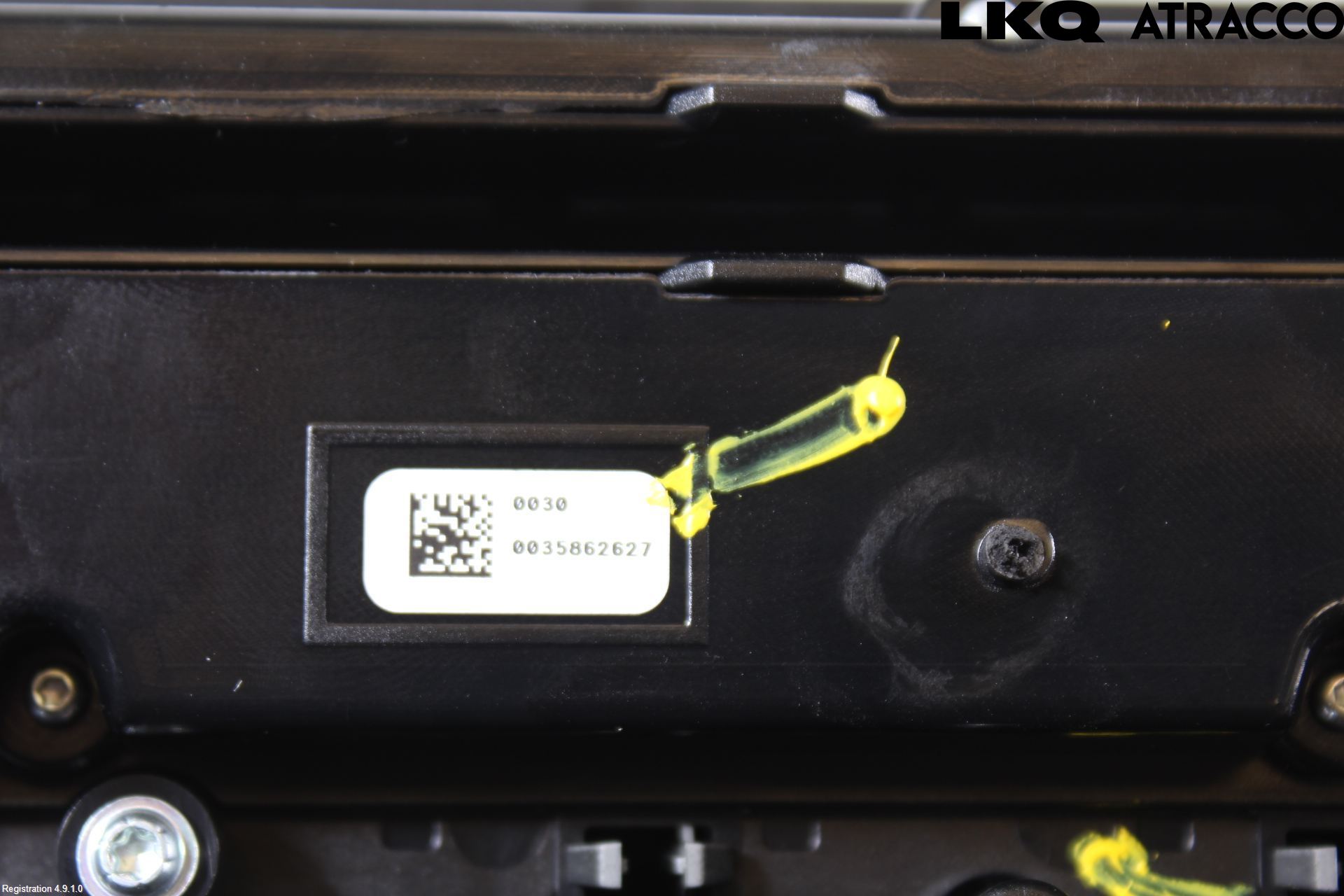 BMW 5 F10/F11/F18 09-17 Varme Ac Betjening-Display