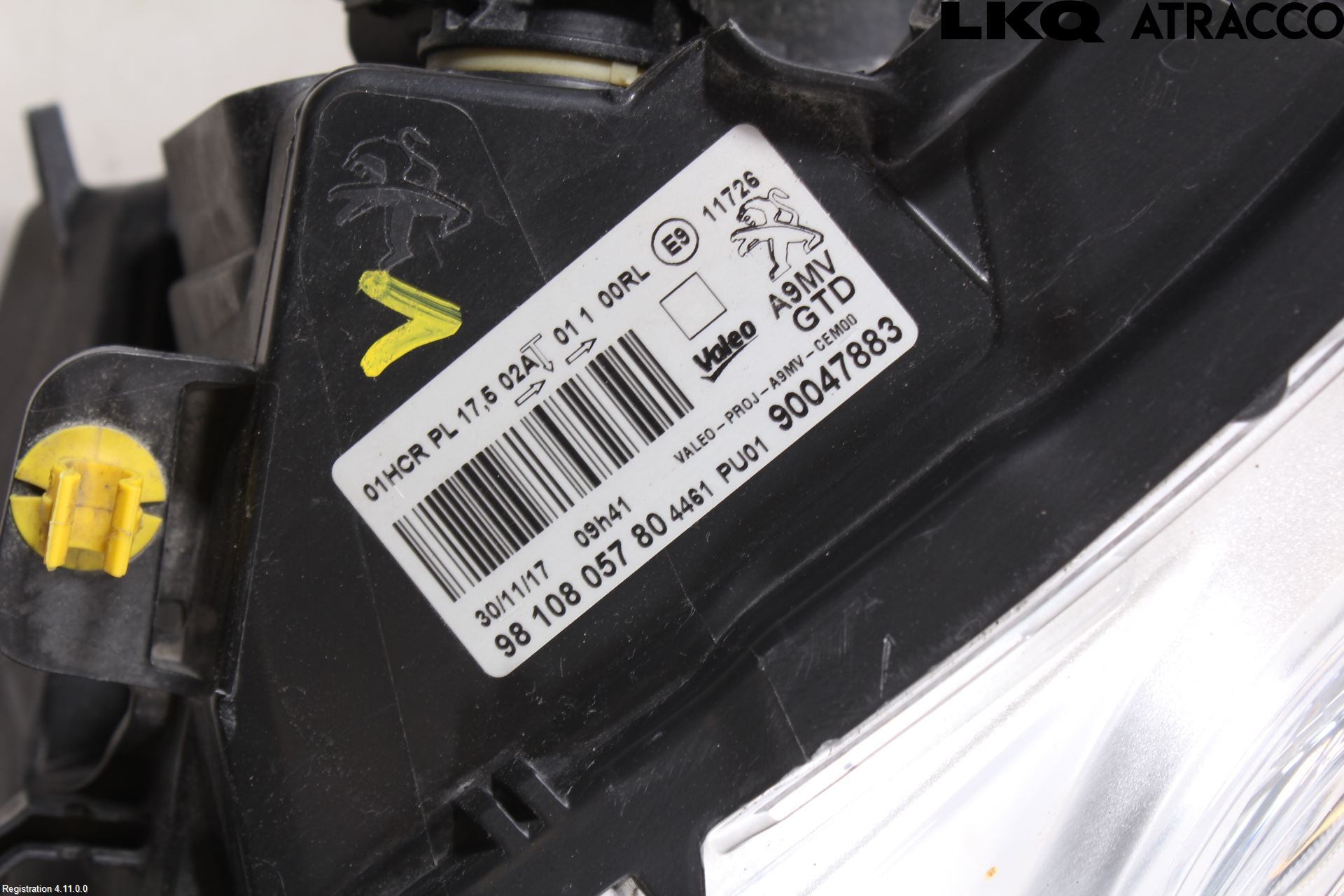 Peugeot PEUGOT 208 16-19 Frontlykt Venstre