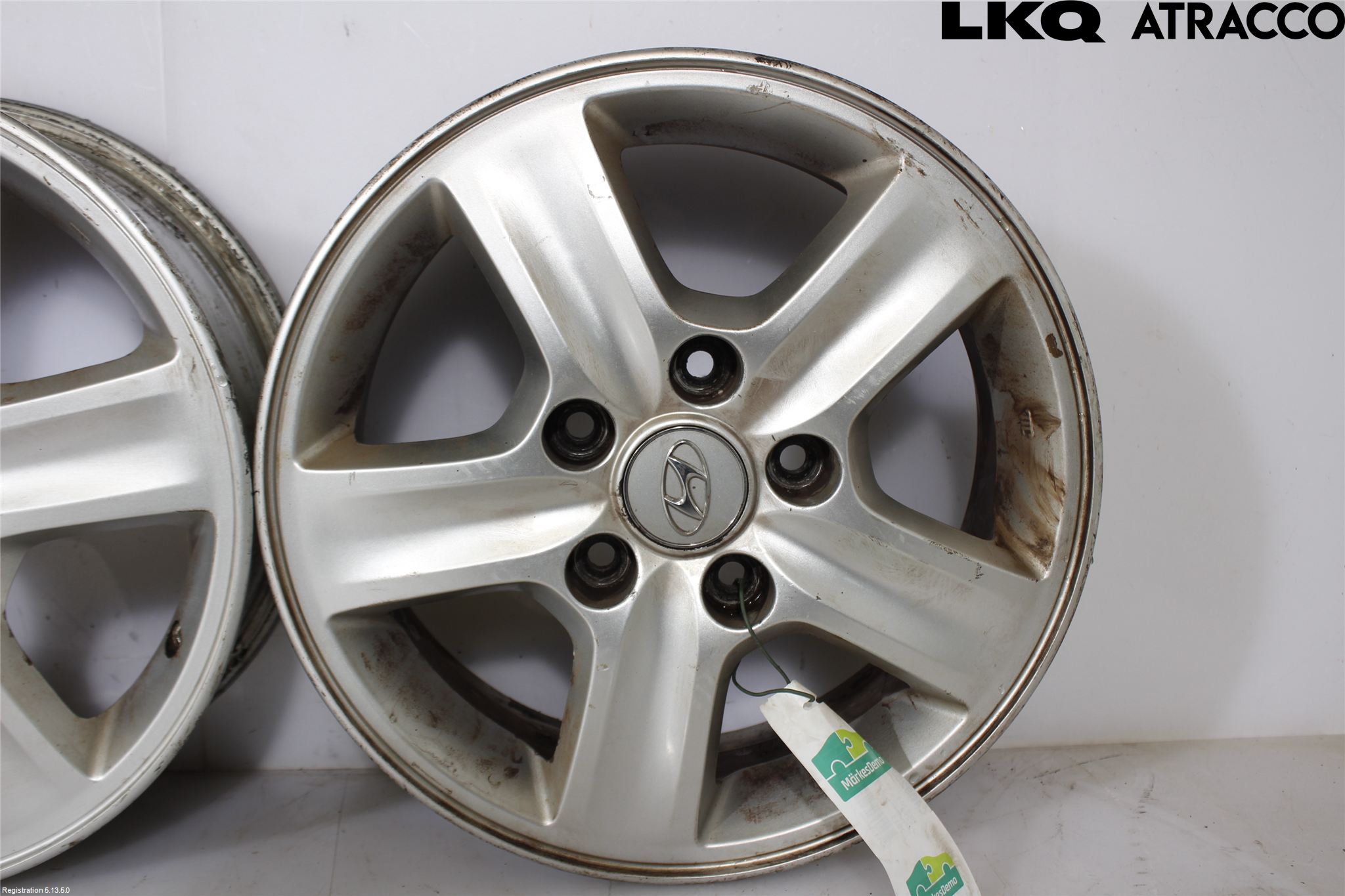 Hyundai i30 FD 07-12 Felg Aluminium Sett 4Stk