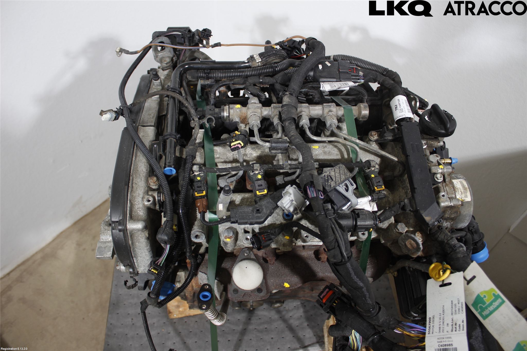Saab 9-5 10-12 Motor Diesel