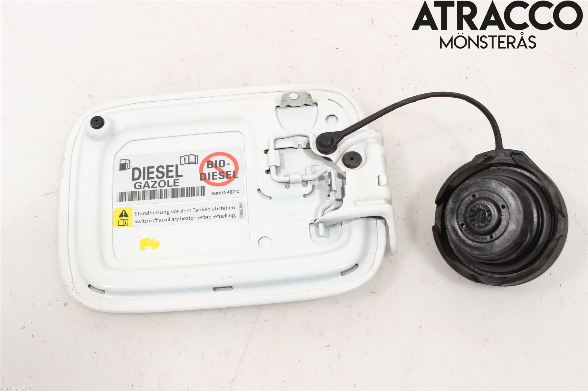 Volkswagen VW CADDY 16-20 Drivstoff Tankluke