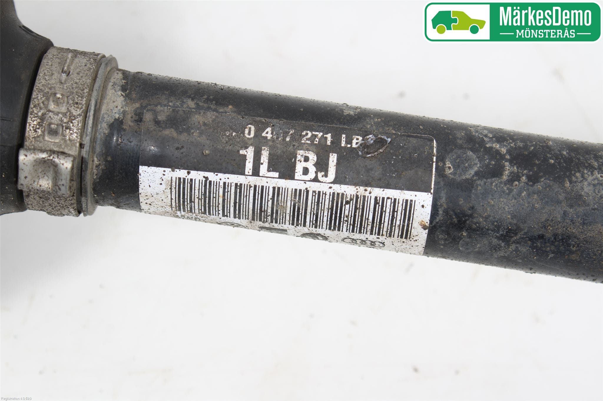 Volkswagen VW CADDY 11-15 Drivaksel Foran Kompl Venstre
