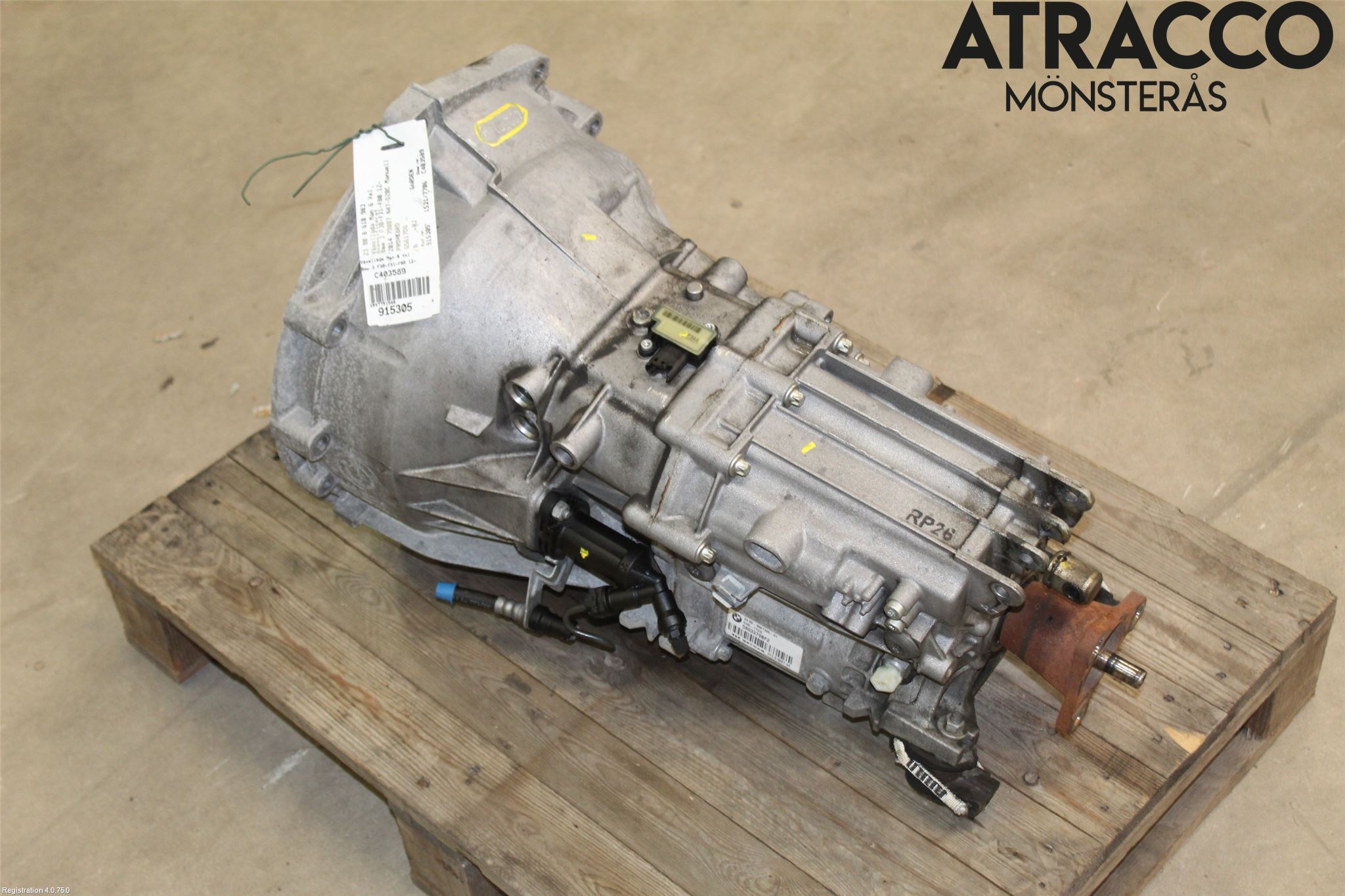 BMW 3 F30/F31/F80 12-19 Gearkasse 6 Trinn