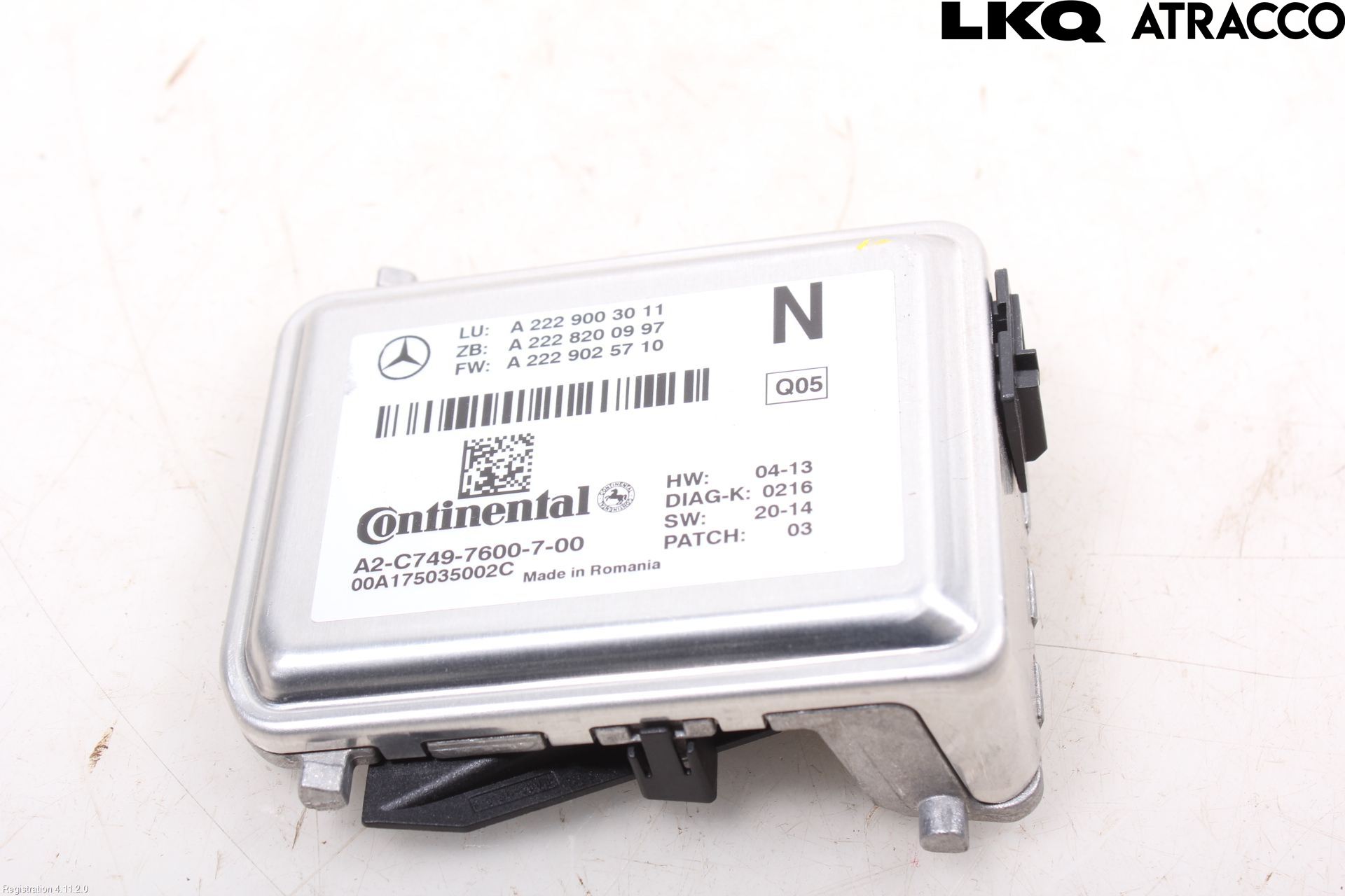 Mercedes-Benz MB GLC-KLASS (X253/C253) 15-22 Parkeringshjelp Kamera