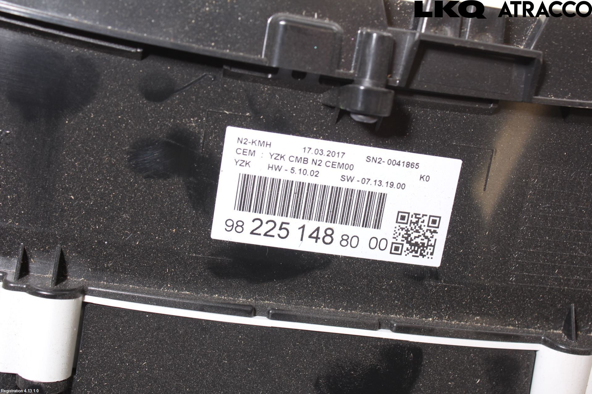 Peugeot EXPERT/E-EXPERT 17- Instr Kombinert