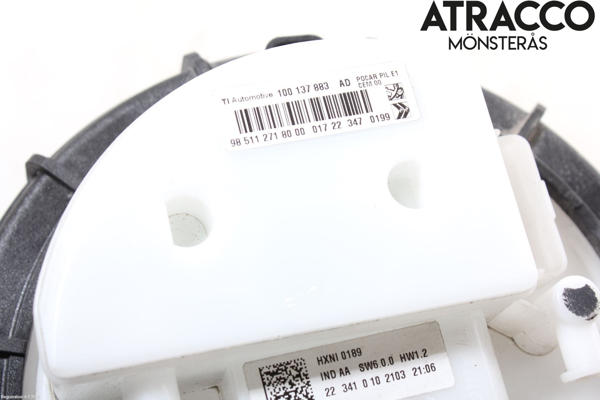 Peugeot 2008/E-2008 20- Drivstoffpumpe Fødepumpe El