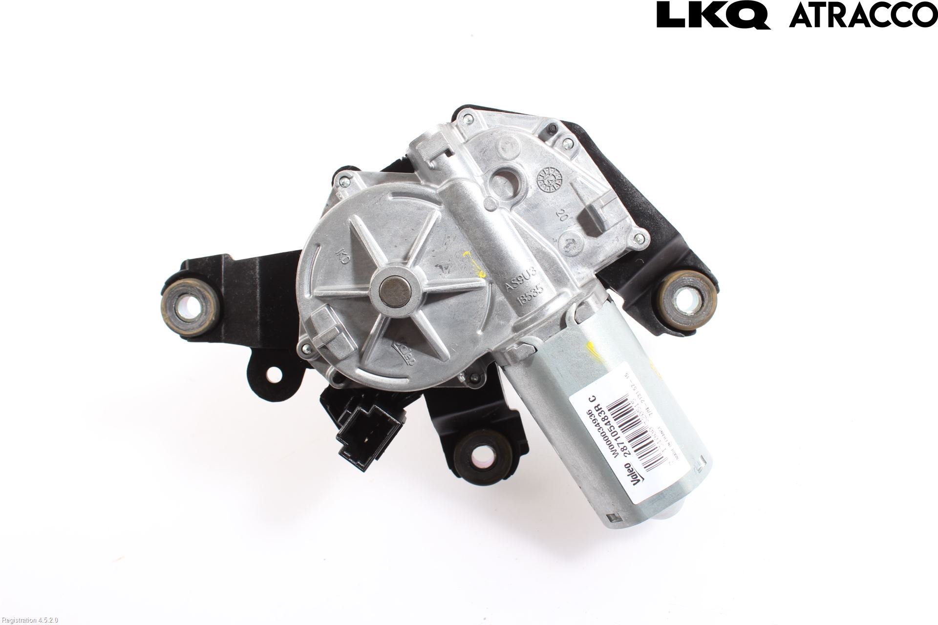 Renault CAPTUR 13-19 Viskermotor Bakluke