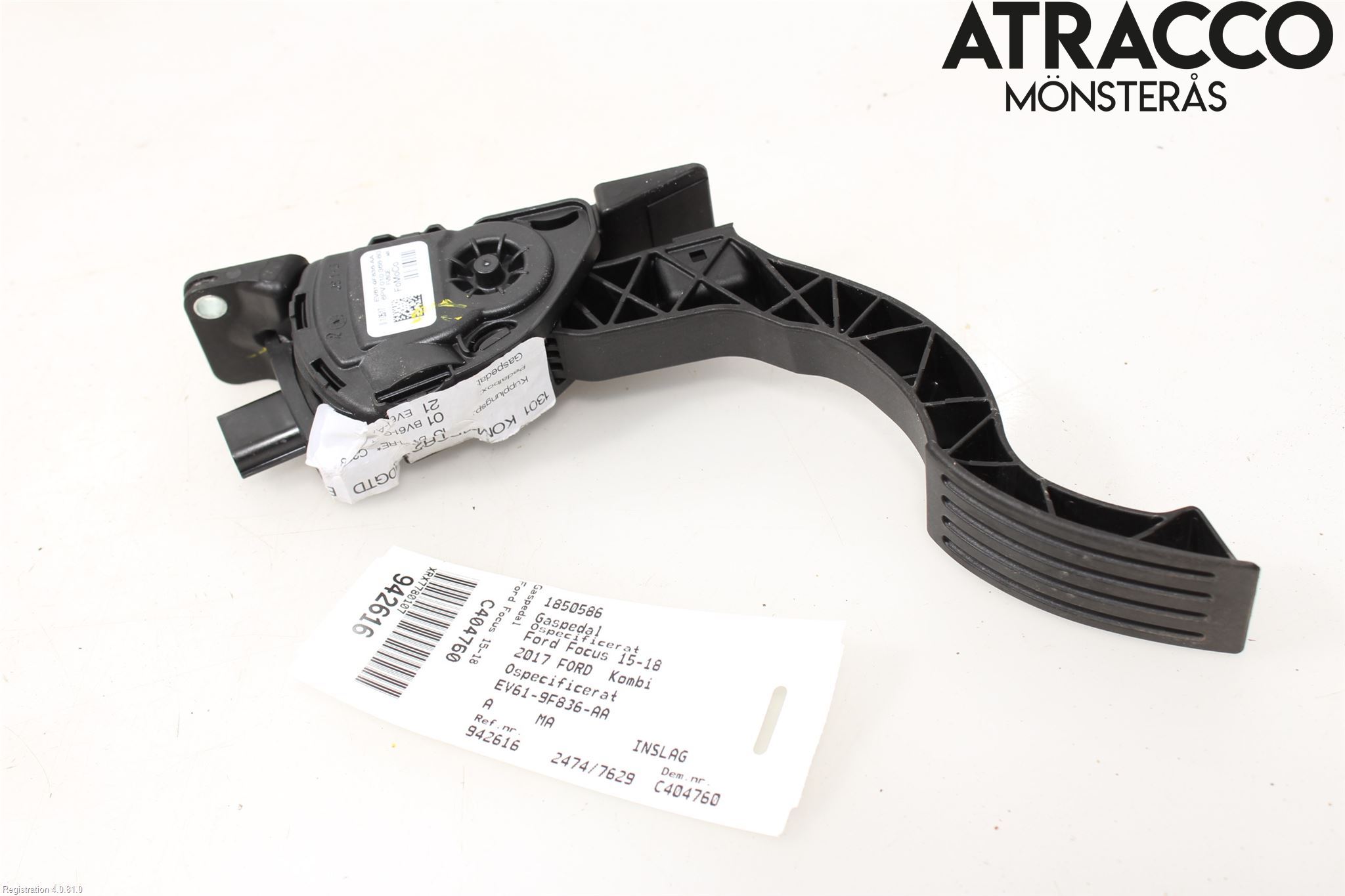 Ford FOCUS 15-18 Gasspedal