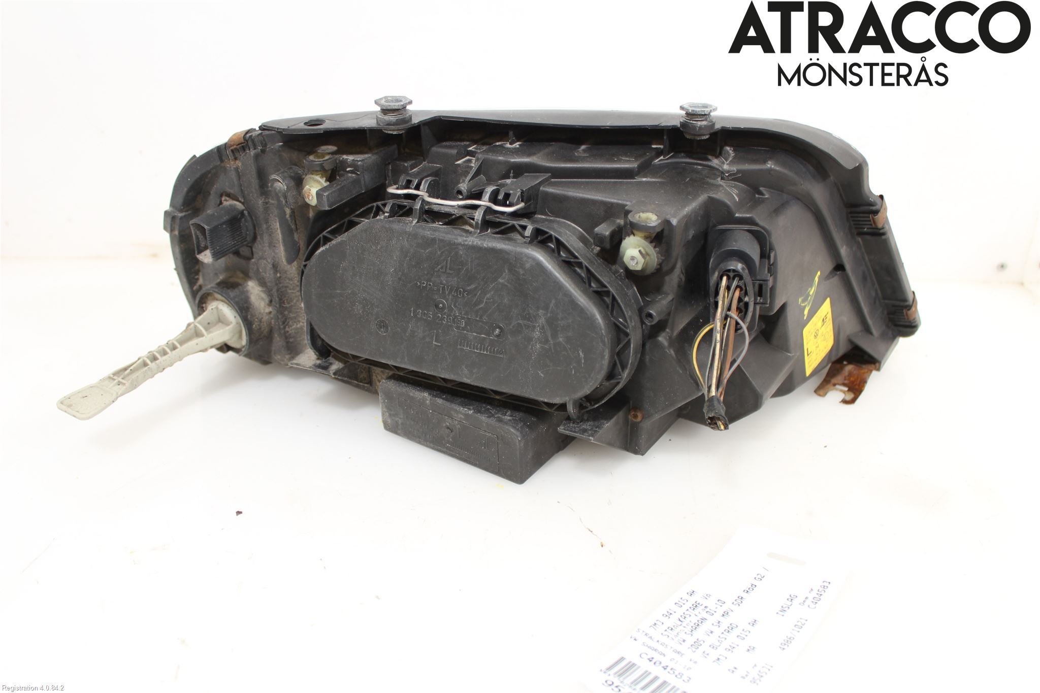 Volkswagen VW SHARAN      01-10 Frontlykt Venstre