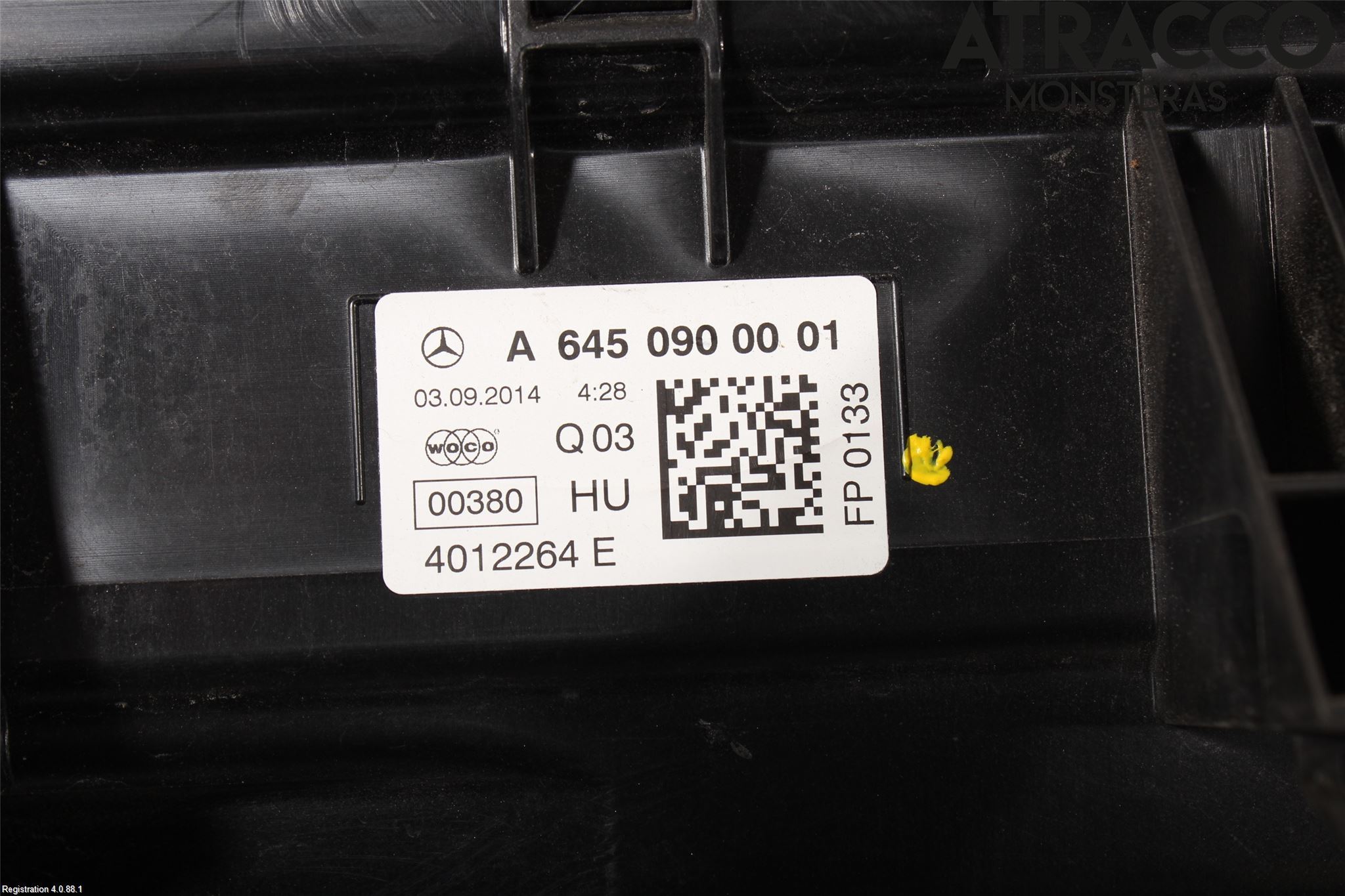 Mercedes-Benz MB A-KLASS (W176) 13-18 Luftfilter Boks