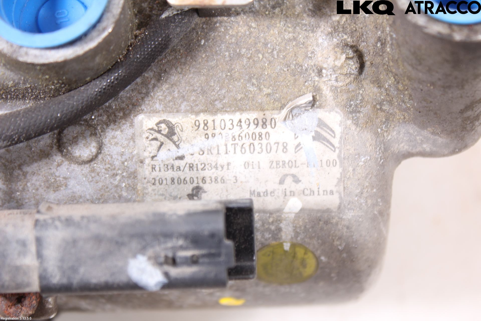 Peugeot PEUGOT 208 16-19 Varme Ac Kompressor
