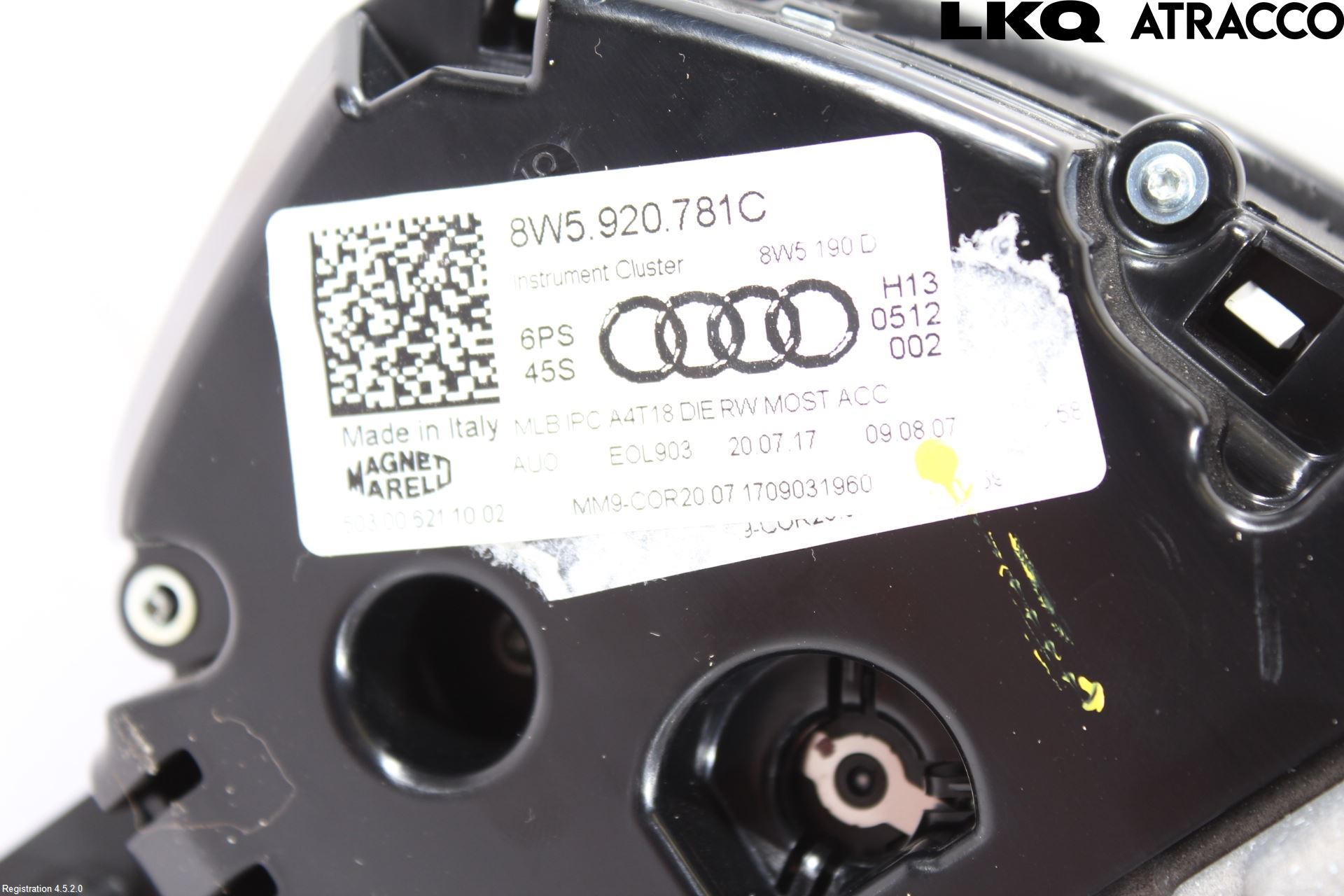 Audi A4/S4 B9 16-19 Instr Kombinert