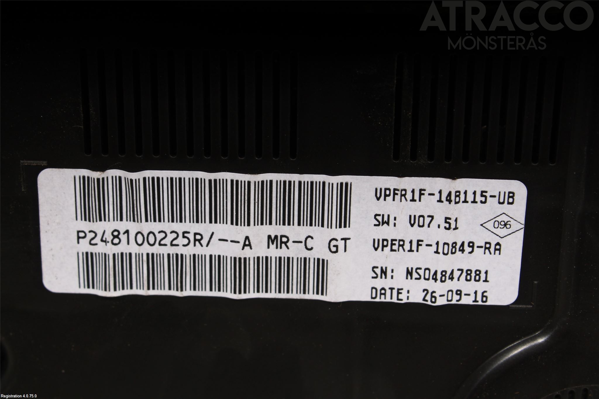 Renault MEGANE IV 16-23 Instr Kombinert