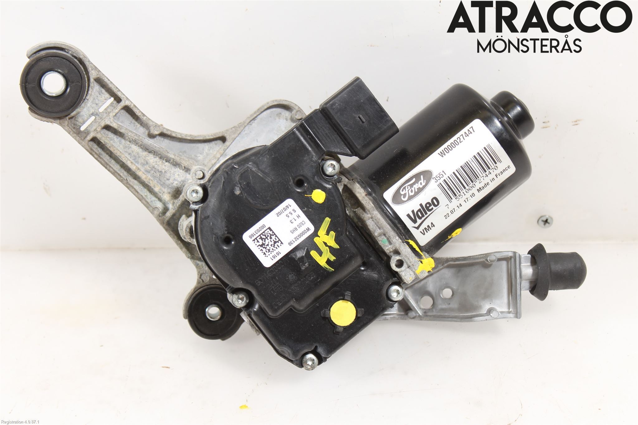 Ford KUGA 13-16 Viskermotor Frontrute