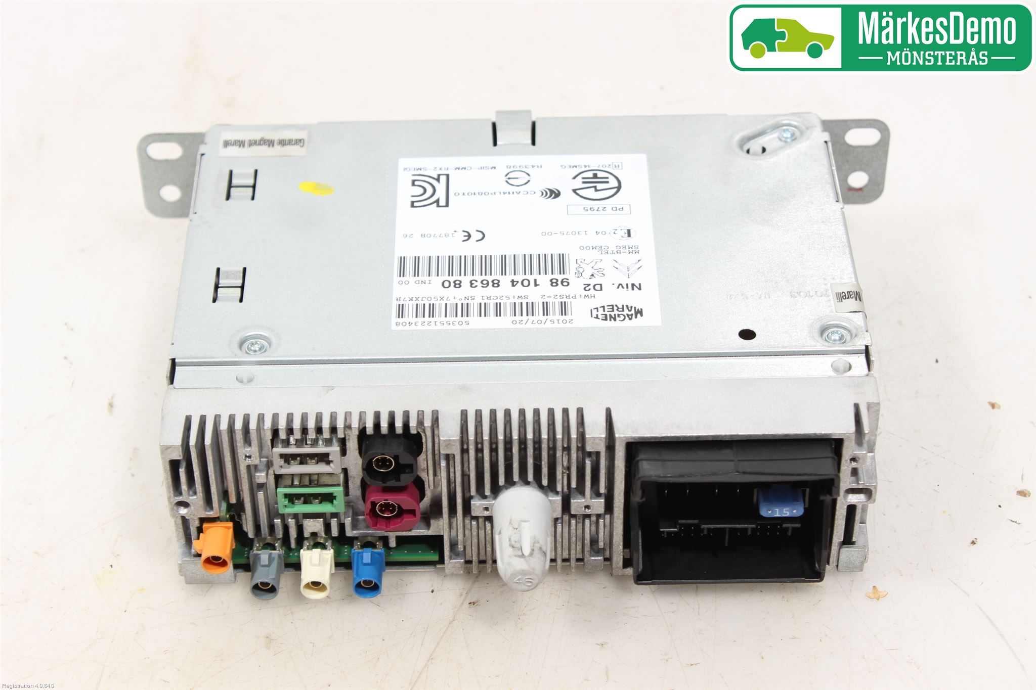 Citroen C4 GRAND PICASSO 14-18 Stereo Radio