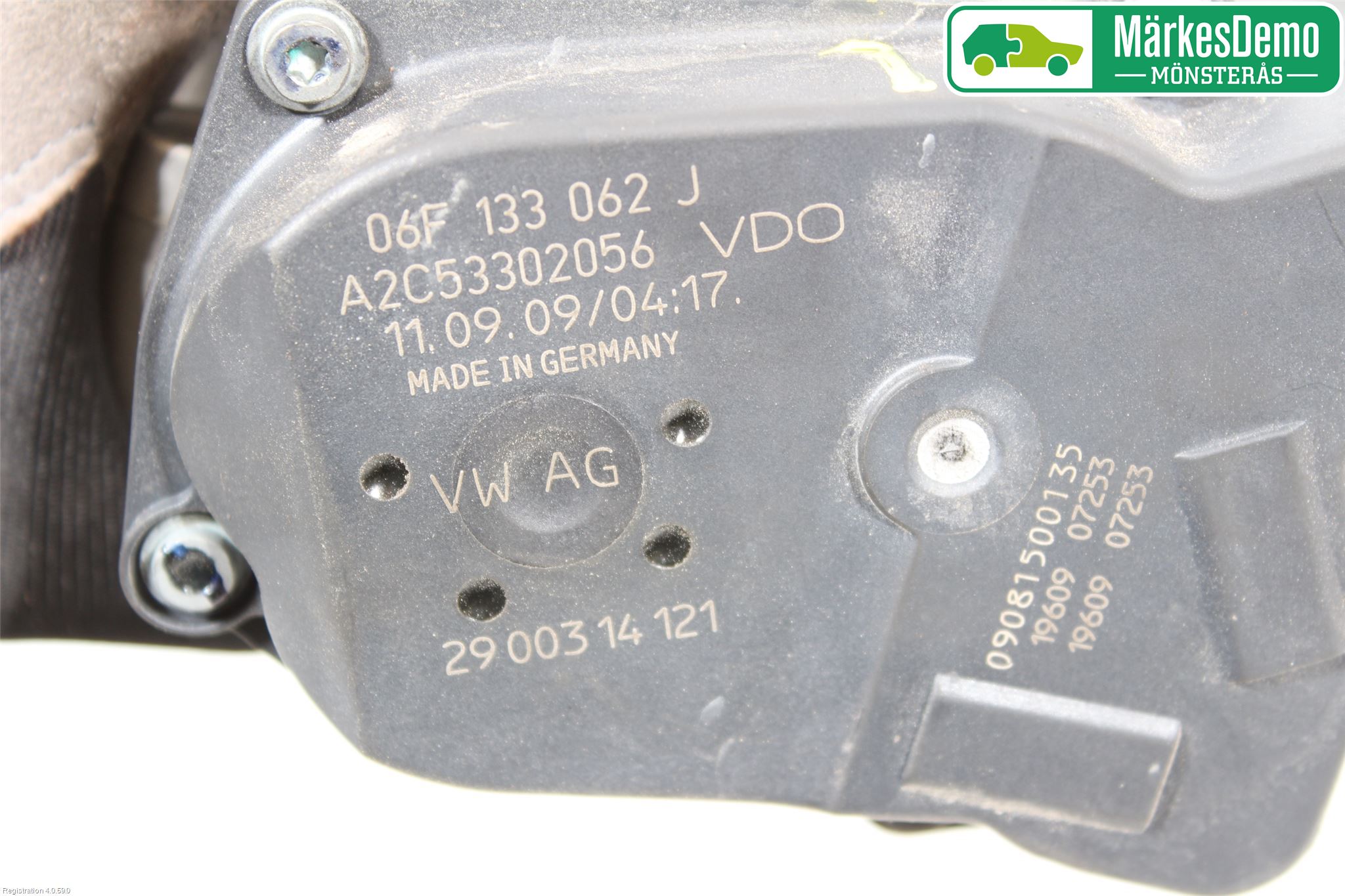 Audi A4/S4 08-11 Inns Spjeldhus