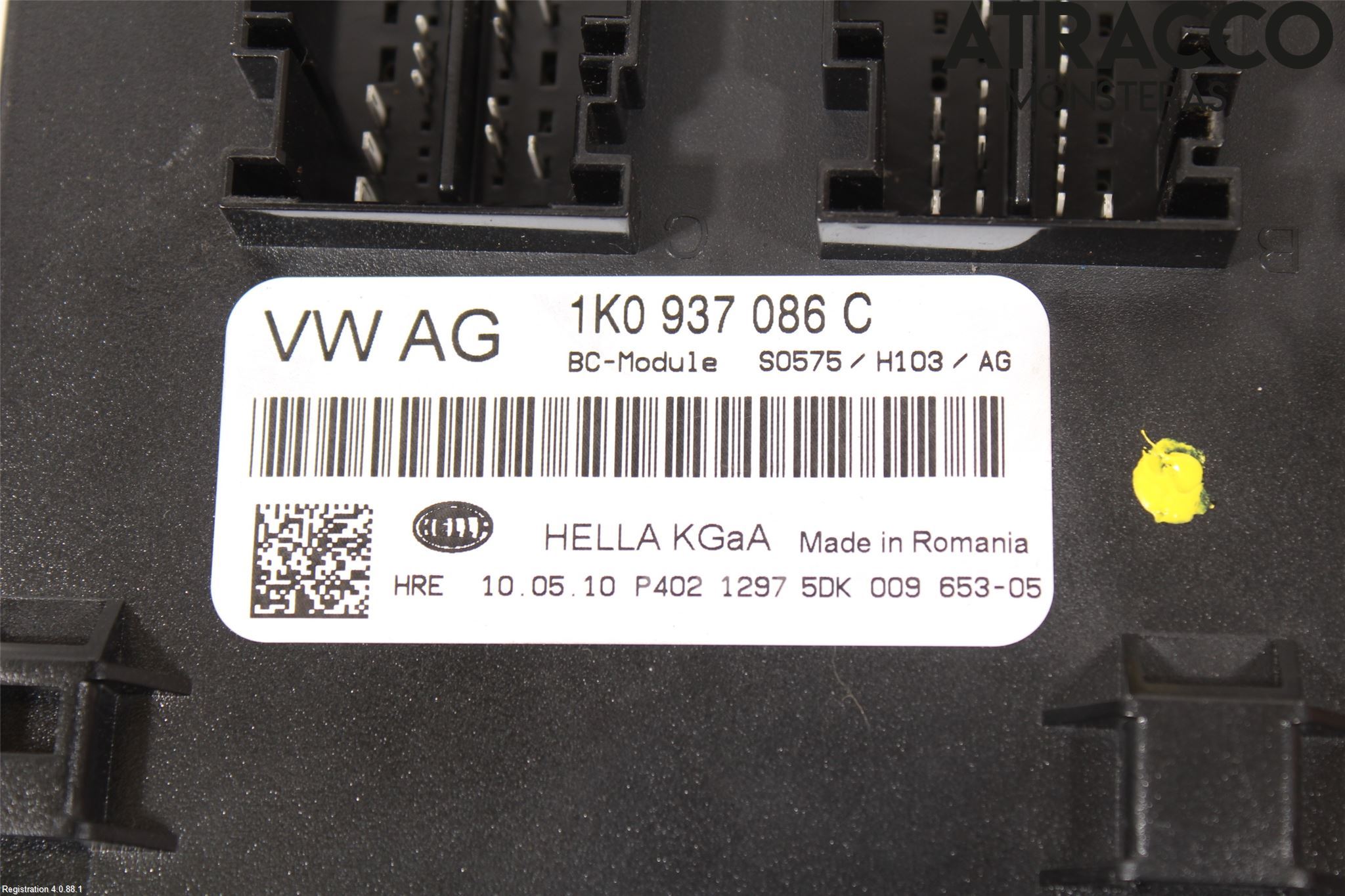 Volkswagen VW GOLF VI 09-13 Styreenhet Klima