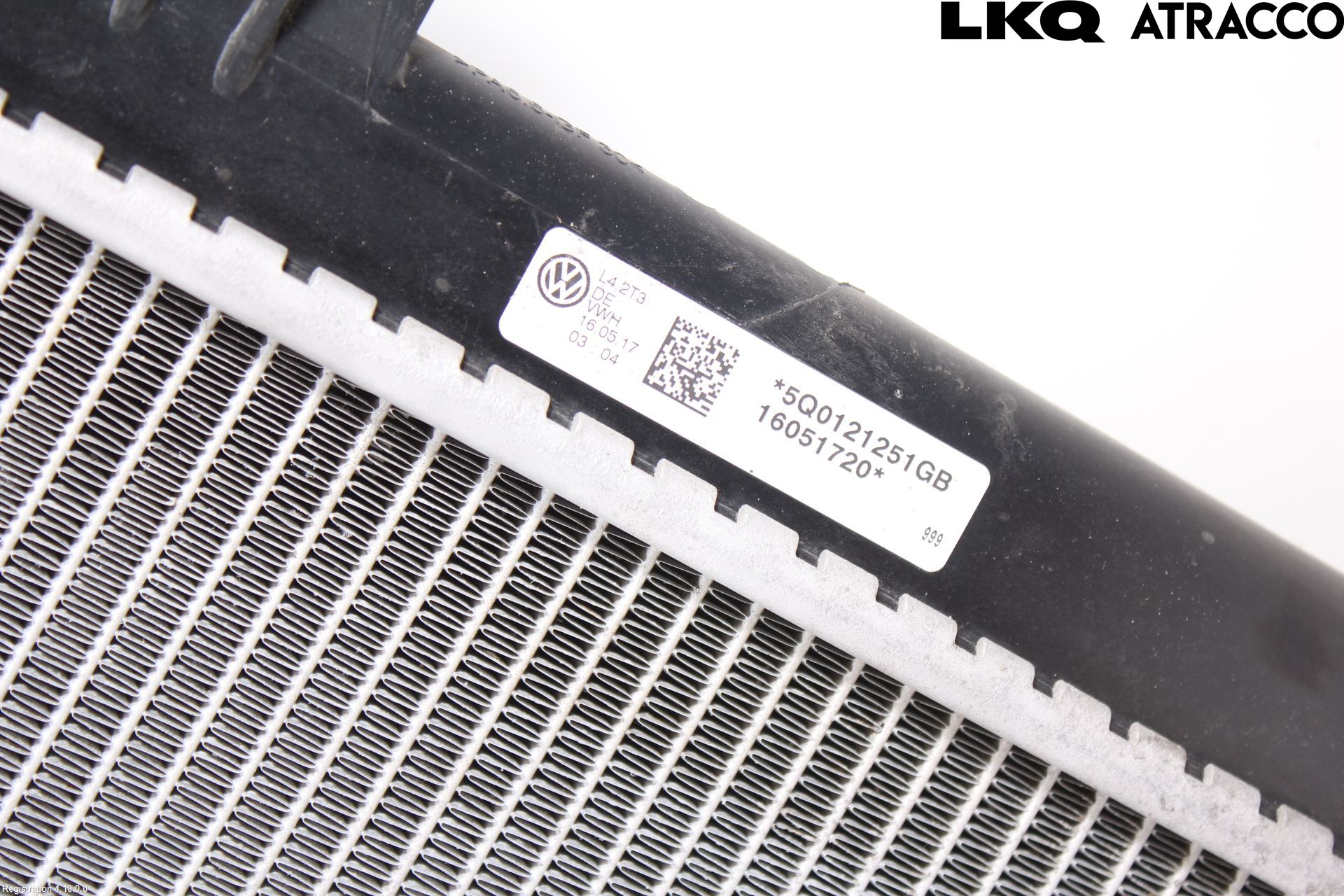 Volkswagen VW PASSAT 15-19 Radiator Manuell