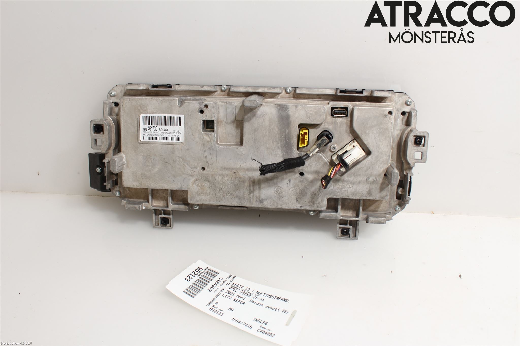 Opel MOKKA 21- Stereo Radio Med Cd