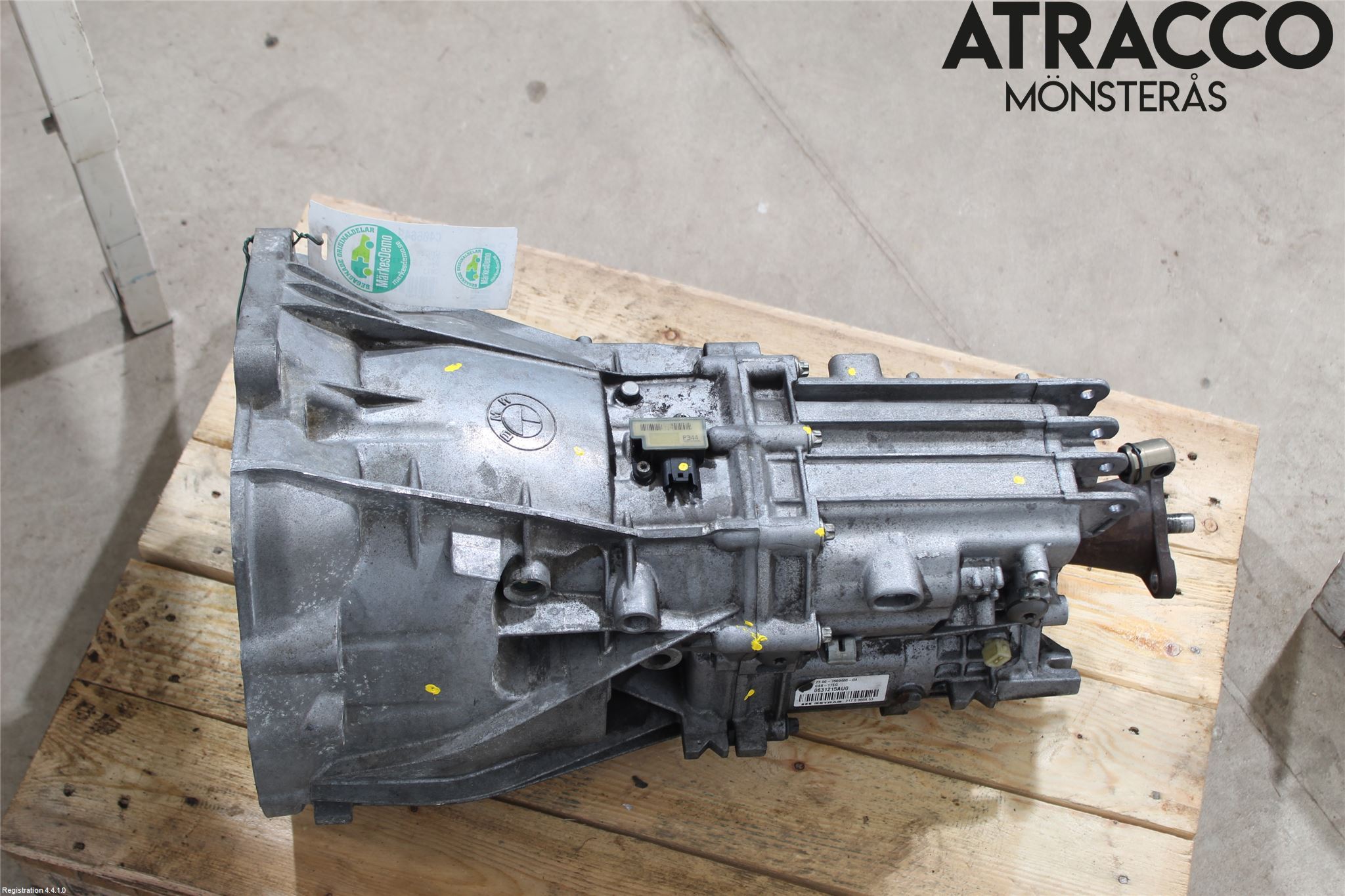 BMW 3 F30/F31/F80 12-19 Gearkasse 6 Trinn