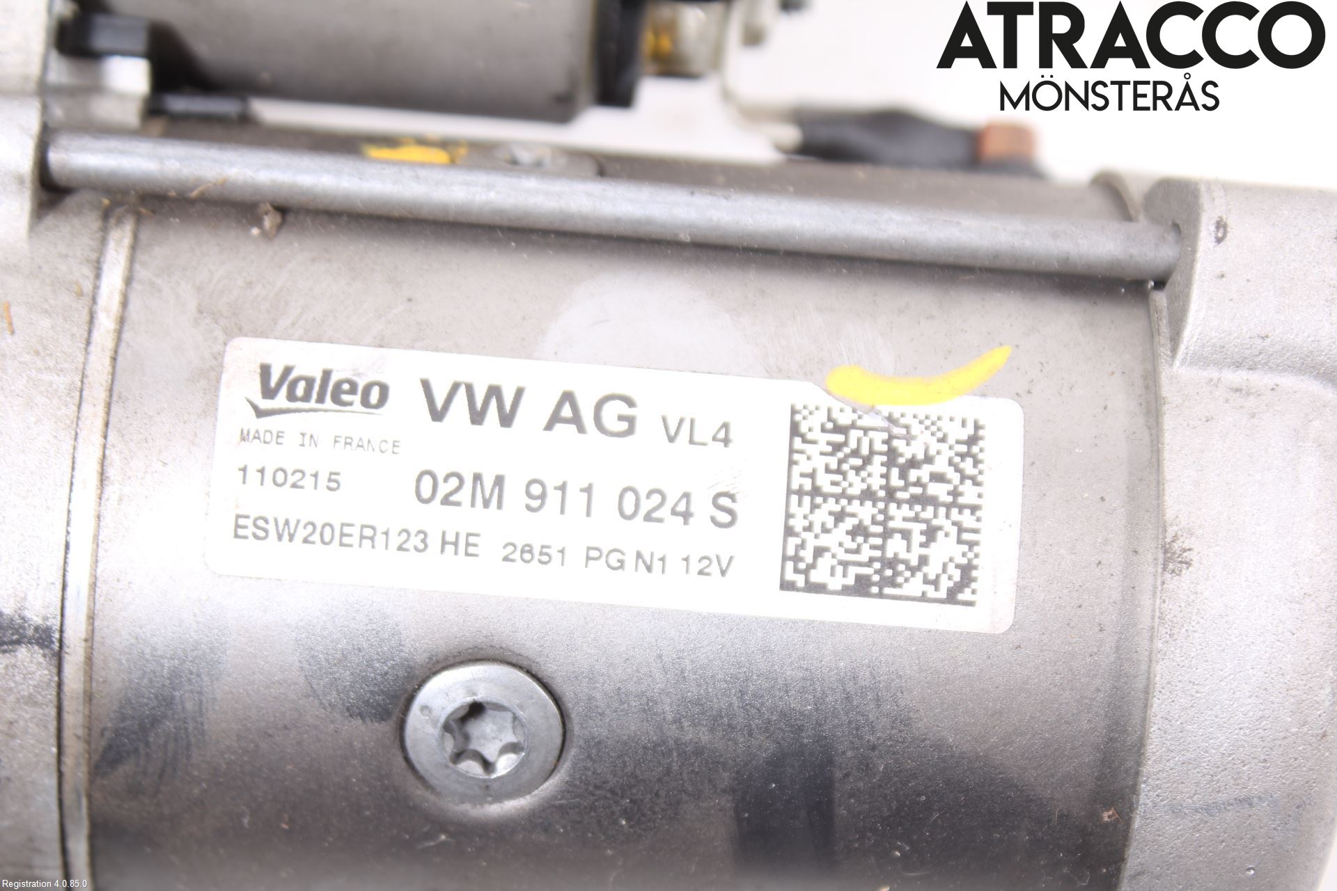 Volkswagen VW PASSAT 15-19 Startmotor Diesel