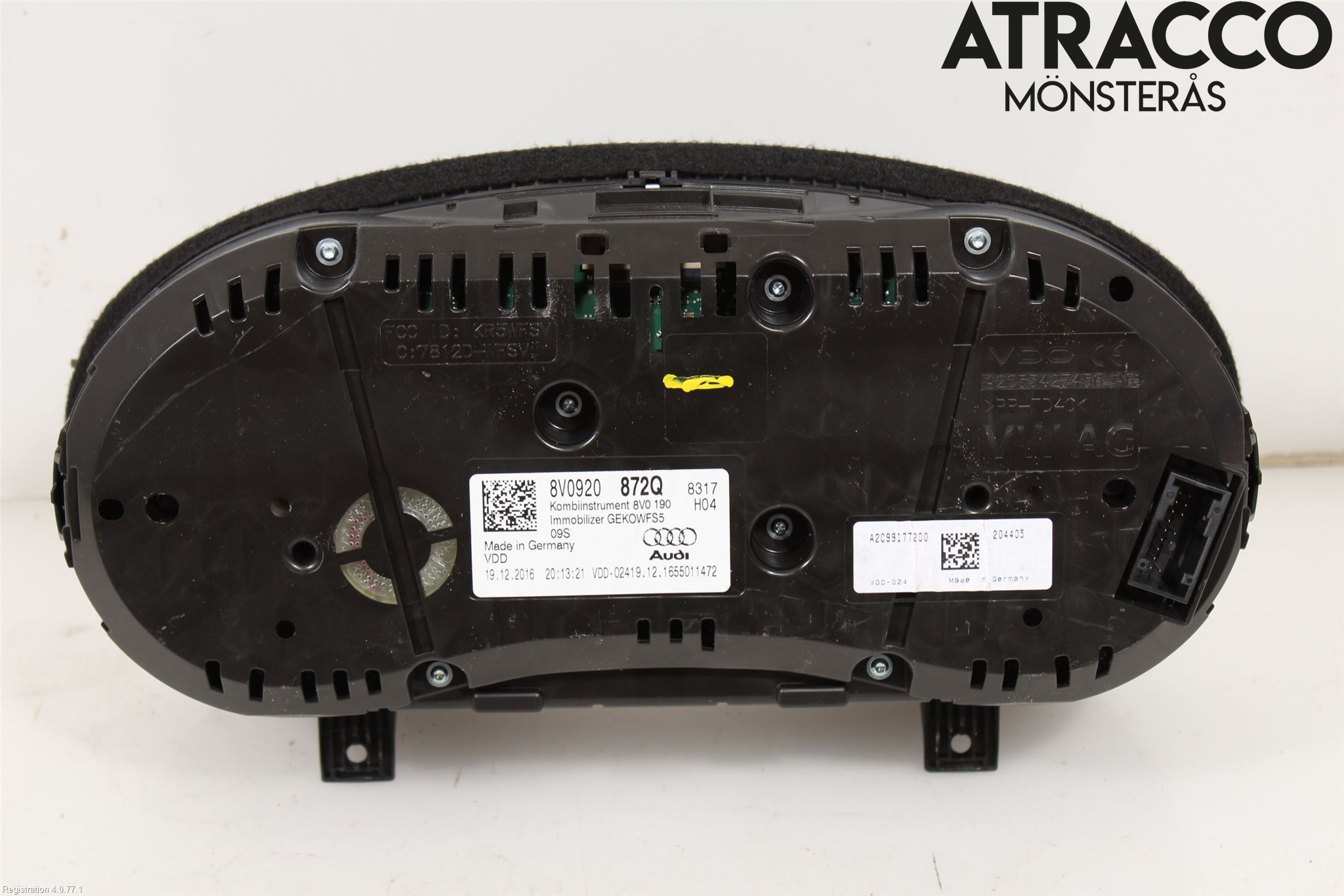 Audi A3/S3 8V 13-20 Instr Kombinert