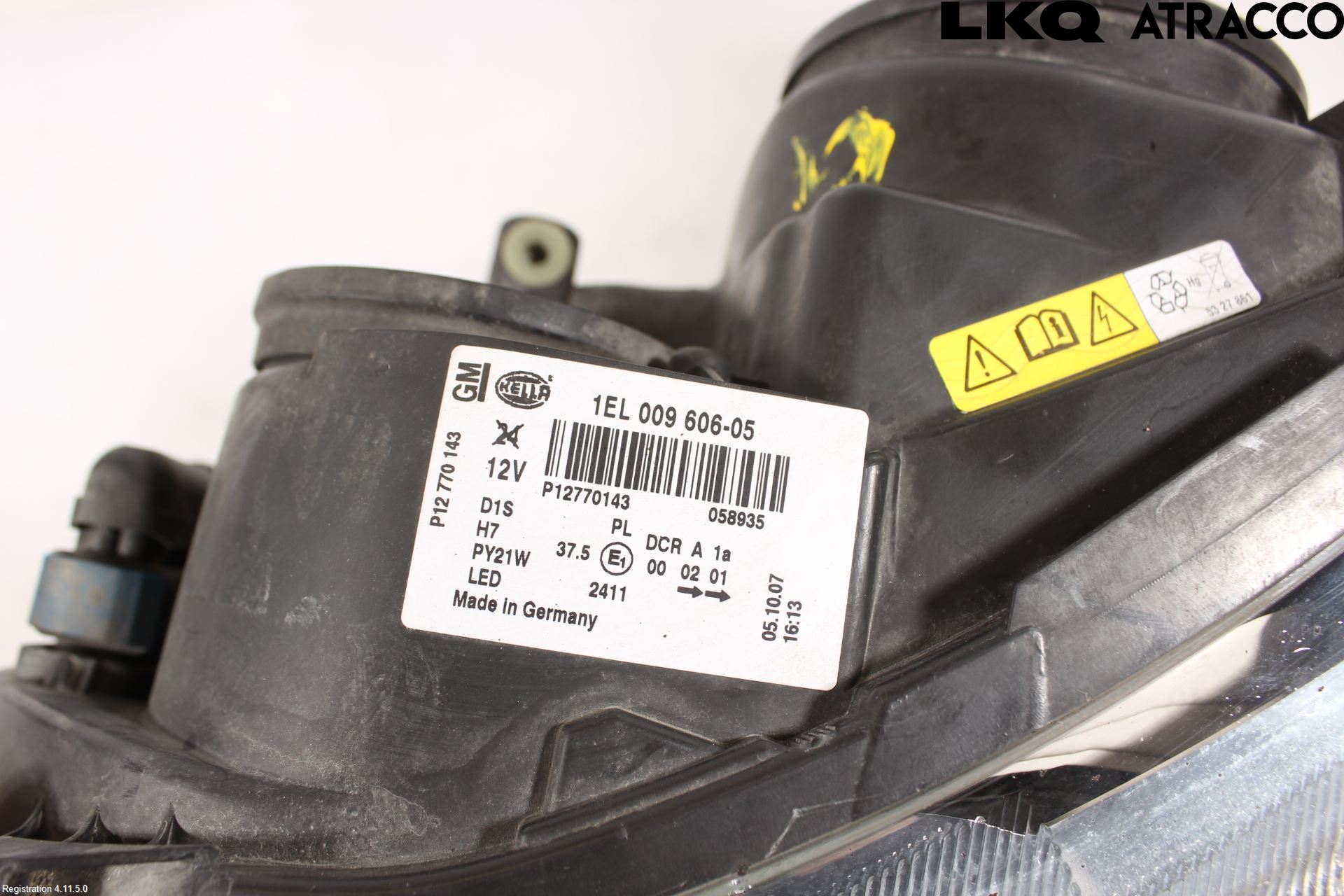 Saab 9-3 VER2/VER3 08-15 Frontlykt Venstre