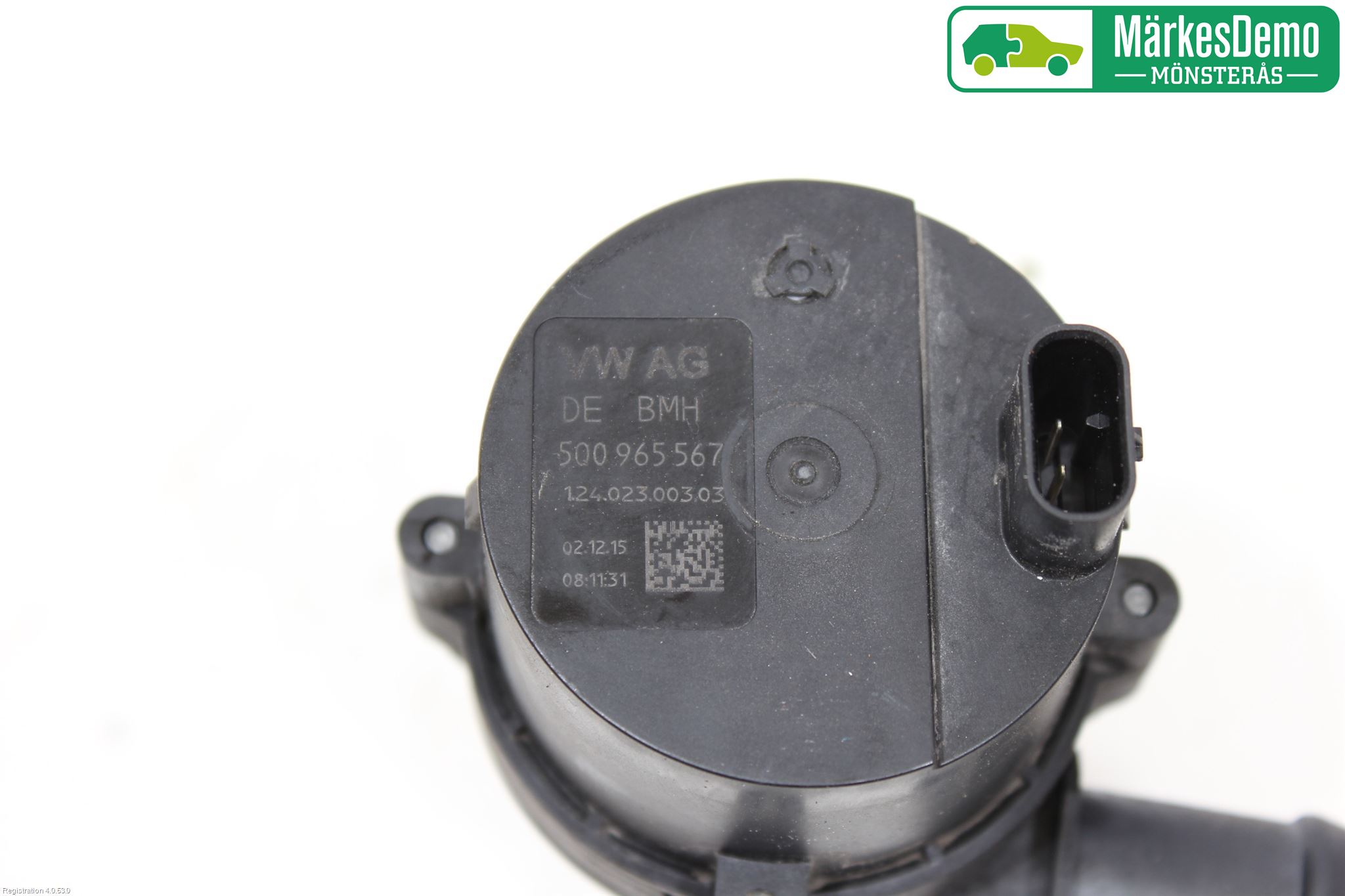 Volkswagen VW GOLF / E-GOLF VII 13-20 Varme Sirkulasjonspumpe